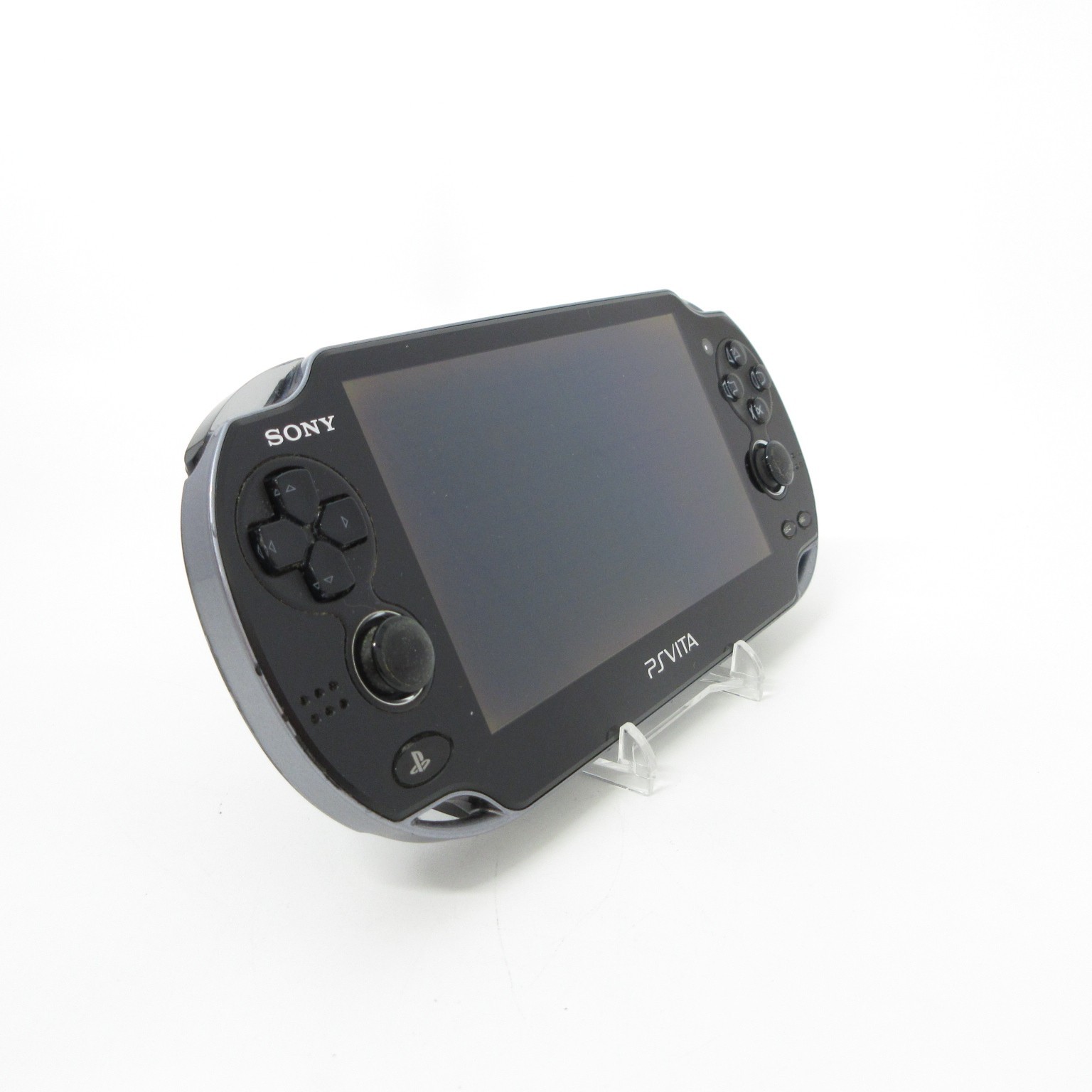 【Excellent】Sony PS Vita PCH-1000 Crystal Black Wi-Fi Model Console only #RET0504