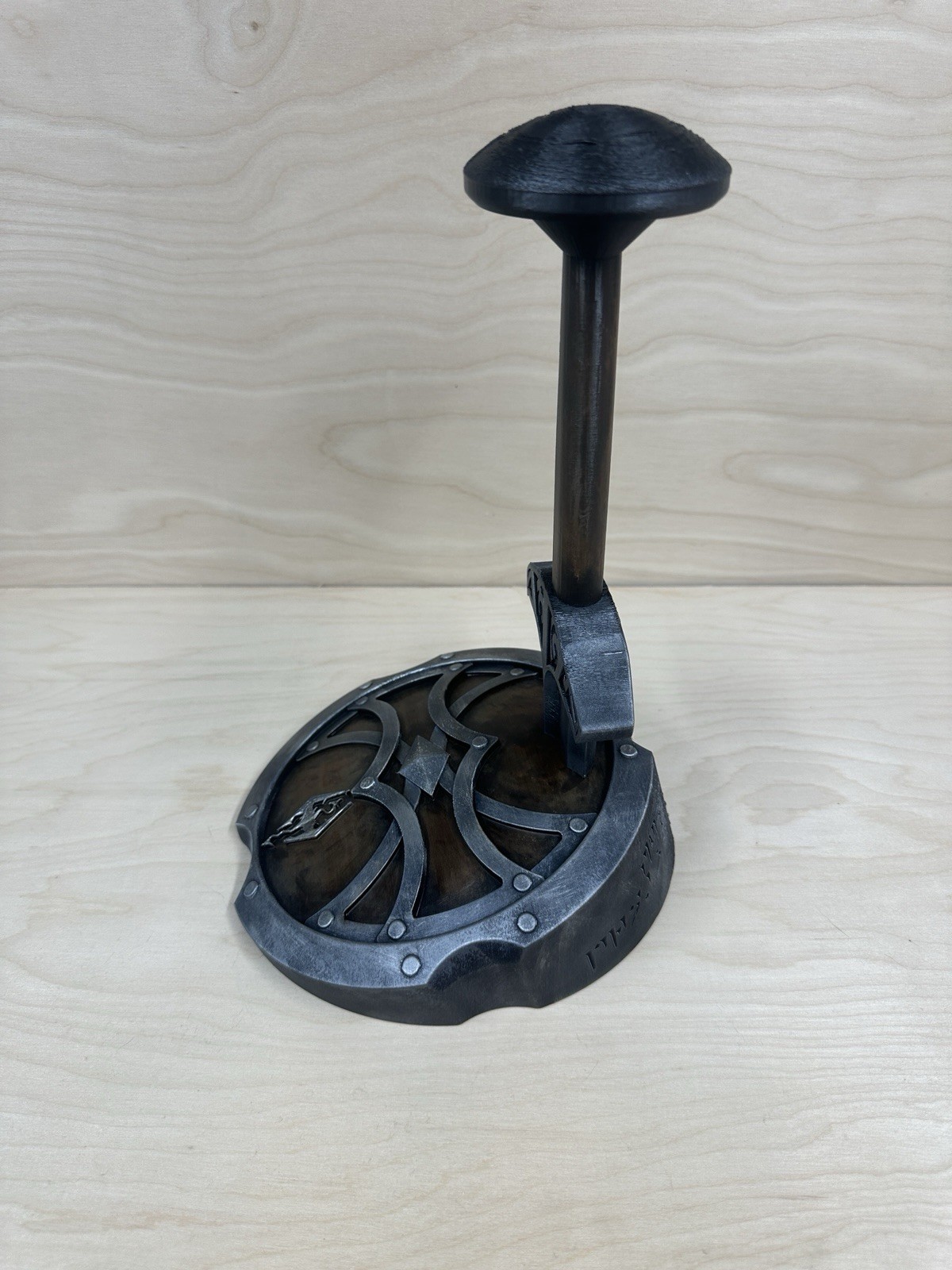 Skyrim Dragonborn Helmet Handpainted Custom Replica With Stand (Made To Order)
