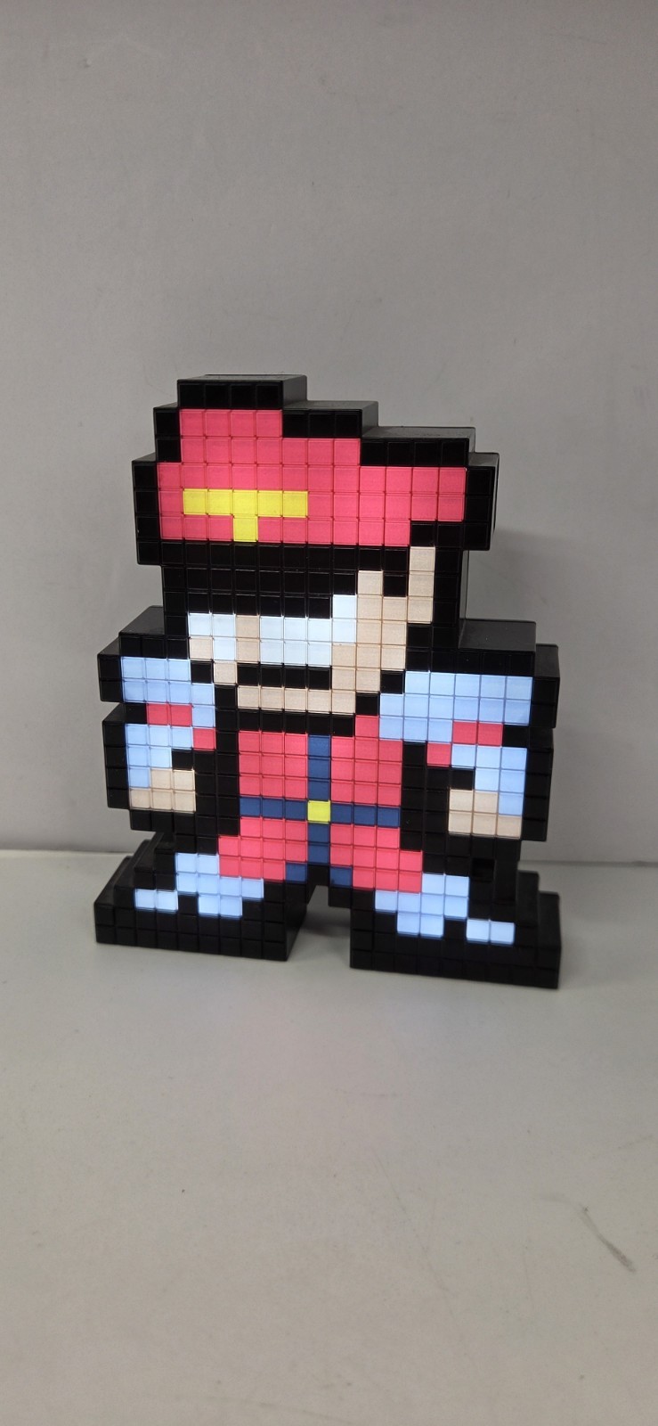 PDP Pixel Pals Street Fighter 30th Anniversary Light Up M. BISON #022 Tested –