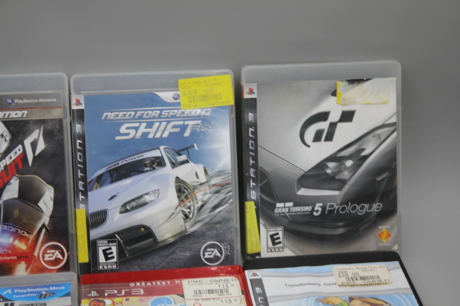 Lot of 12 Sony Playstation 3 PS3 Games Prince Persia Need for Speed Transformers