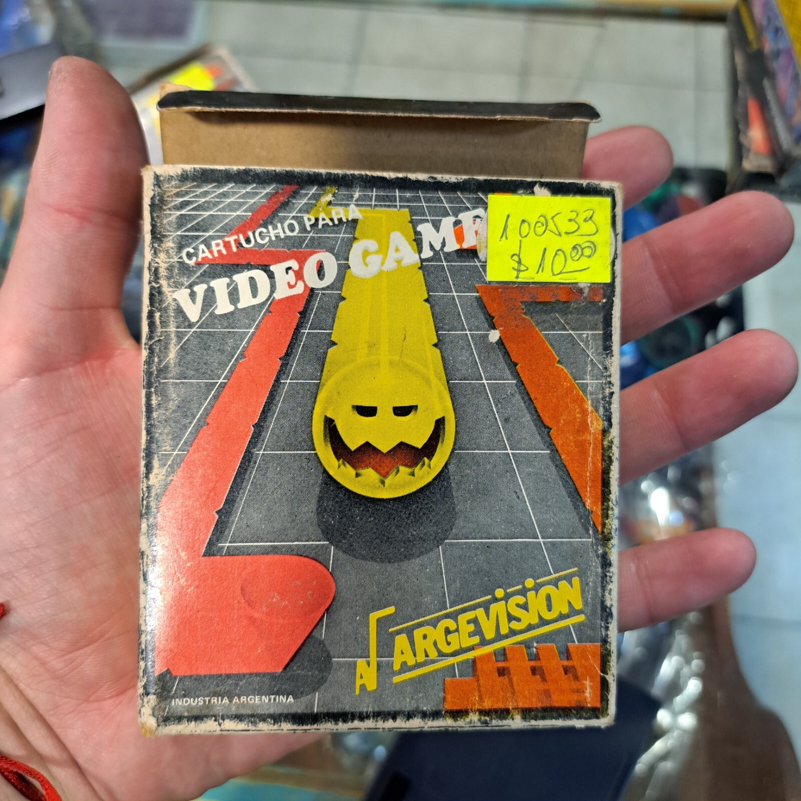 vintage argenvision atari game argentina frostbite frogger señor cartero pitfall