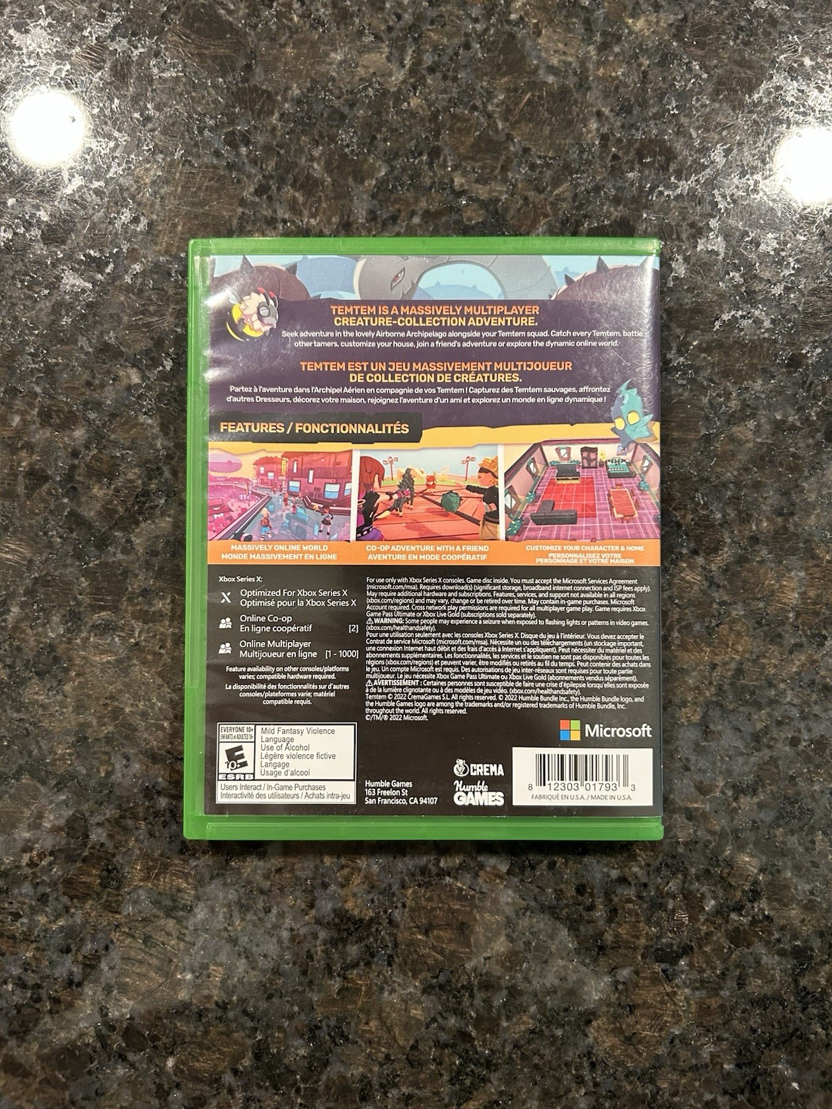 Temtem (Microsoft Xbox Series X) – COMPLETE/CIB