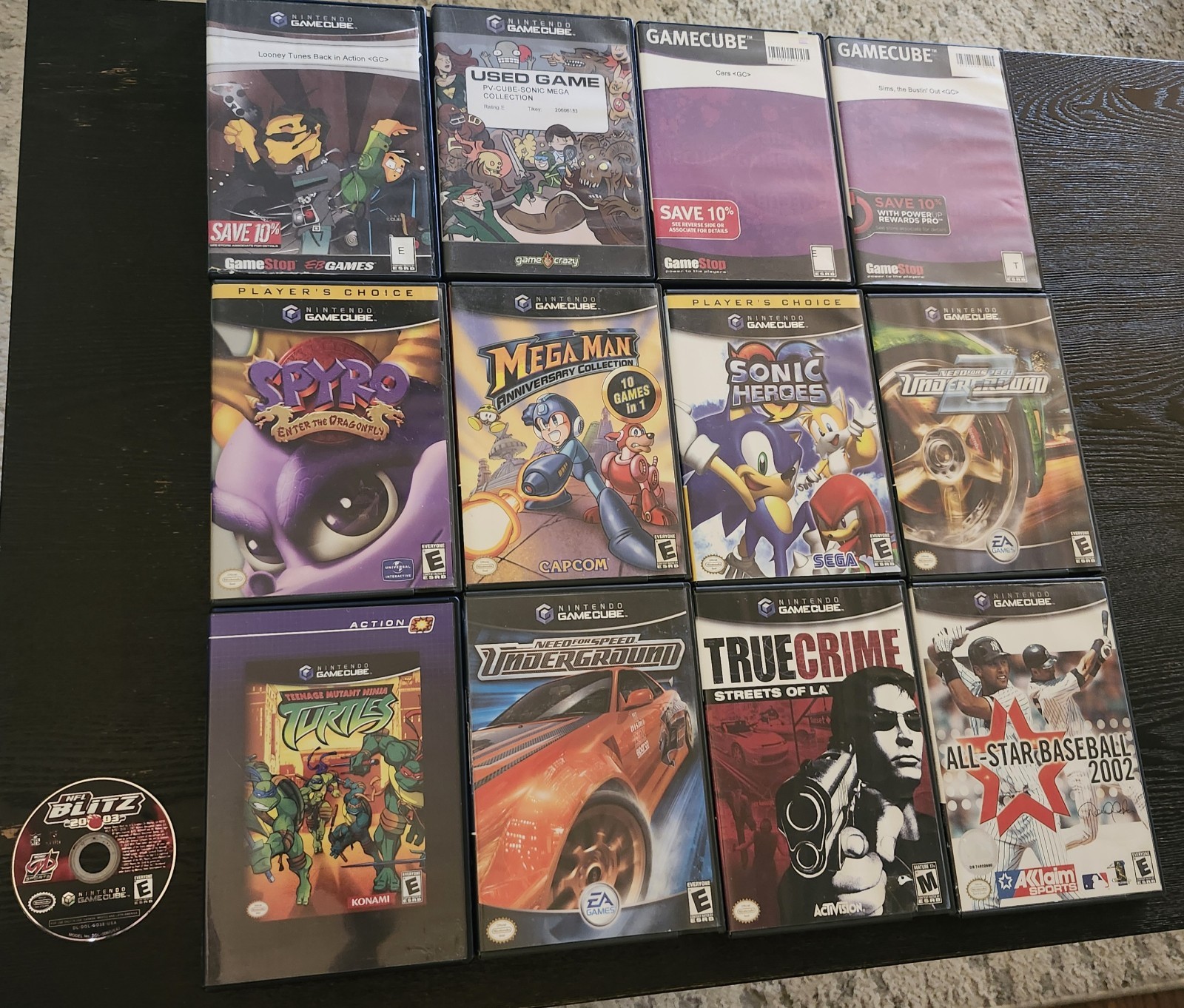 Nintendo Gamecube Games Lot Of 13! Sonic, Mega Man, Spyro, Tmnt, & More!!!⭐️⭐️⭐️