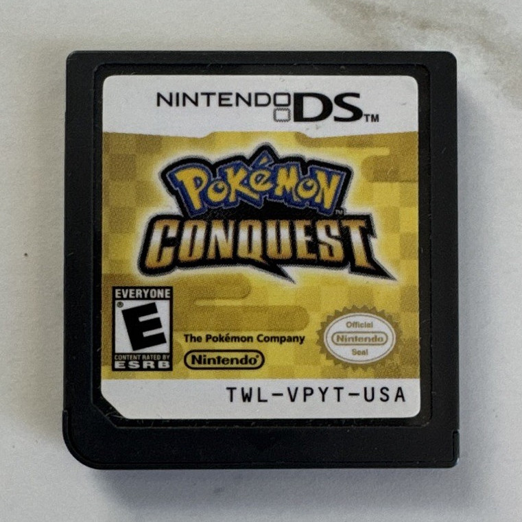 Nintendo Pokémon Conquest Nintendo DS Game NTSC-U/C E-Everyone Series