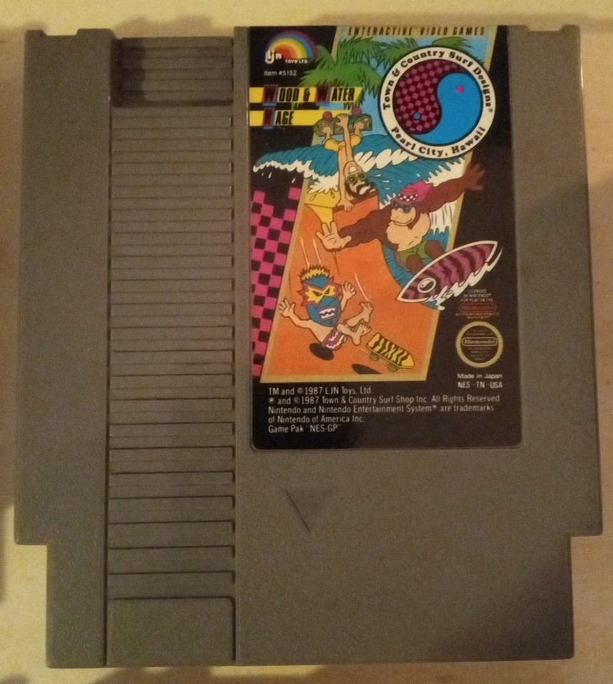 NES Lot of 4 Games. Narc-Castle Quest-T & C Surf-Disney Adventures-W/ Sleeves
