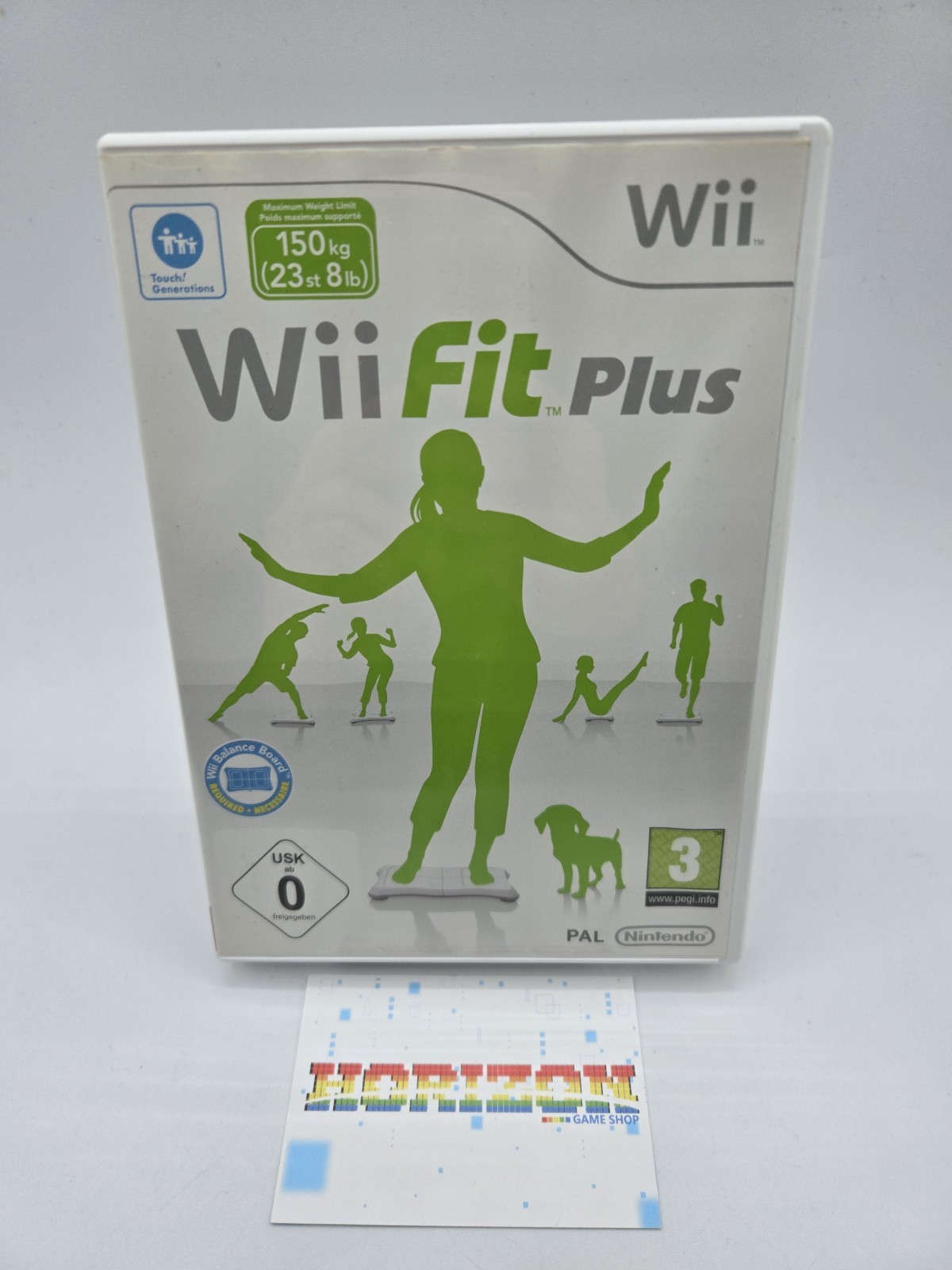 Wii Fit Plus Nintendo Wii PAL (Italy) 2009 Fitness Exercise Training