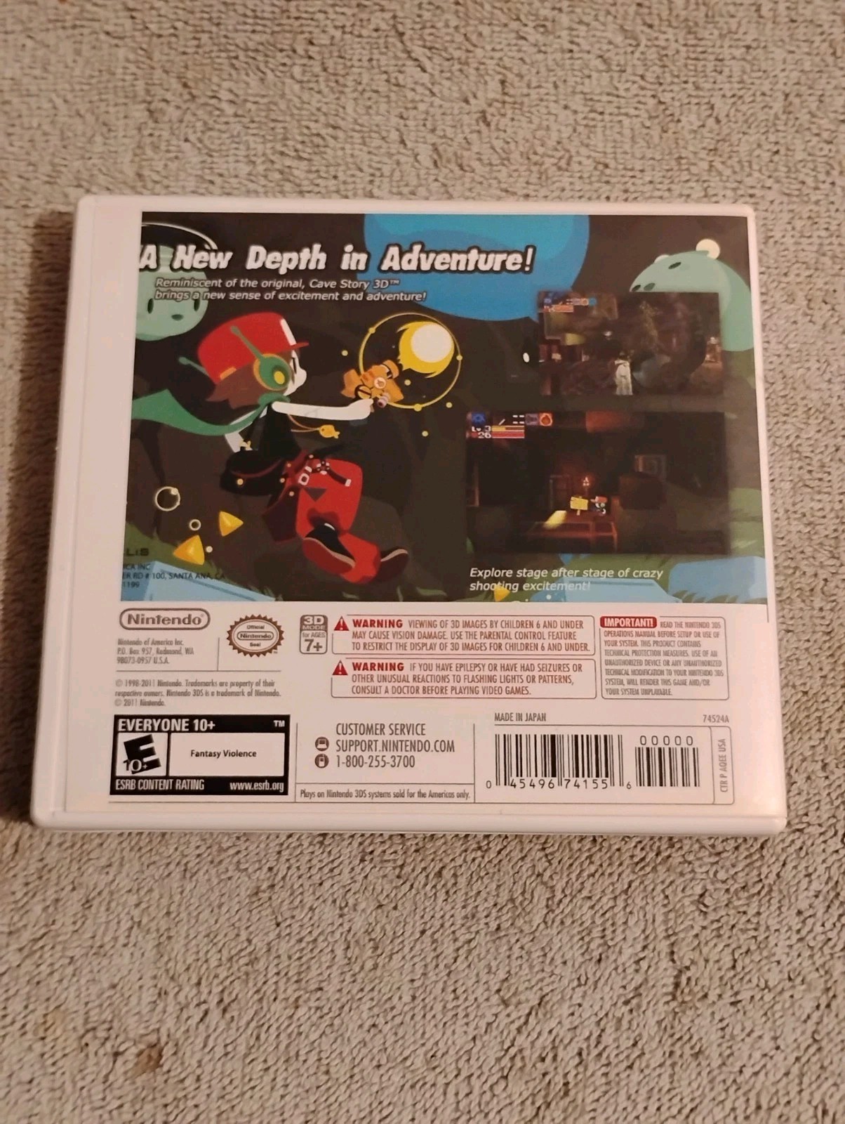 Cave Story 3D – (Nintendo 3DS 2011)