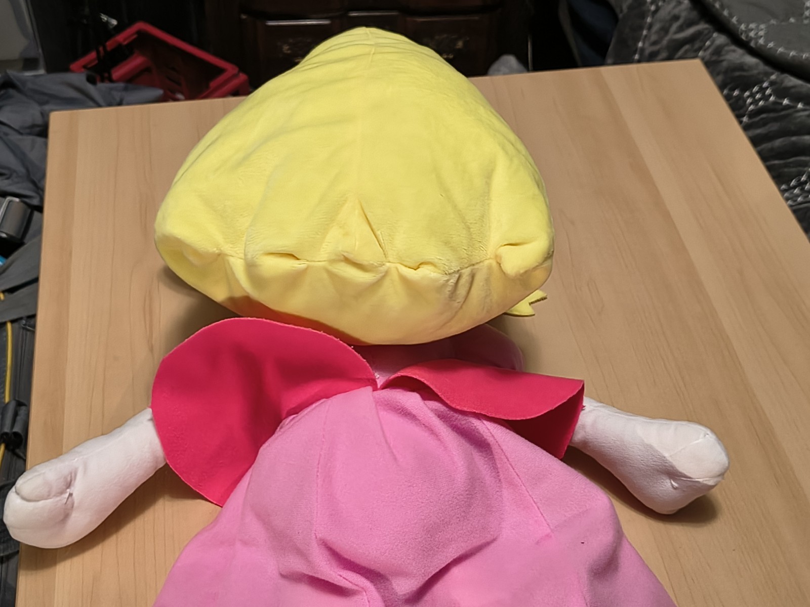 Princess Peach Plush 24 inch Super Mario Bros Nintendo Pink Dress Doll