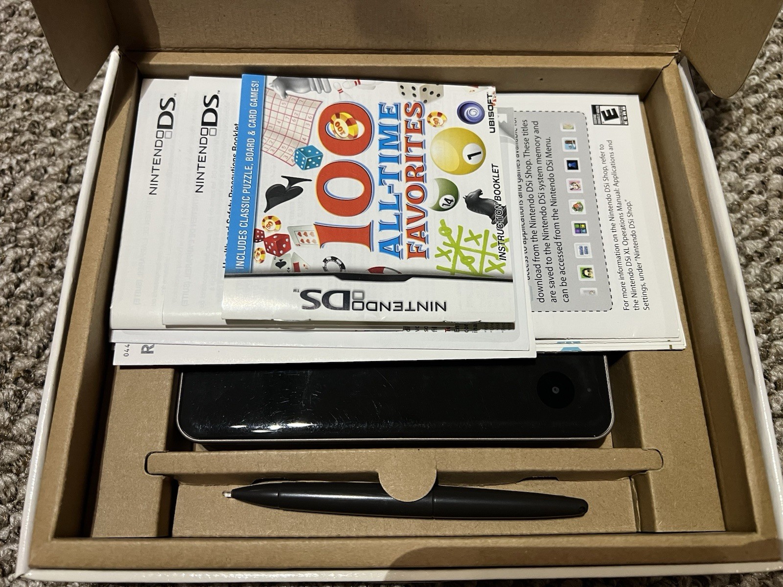 Nintendo DSi XL CIB Complete in Box Bronze – Adult owned- Very Good