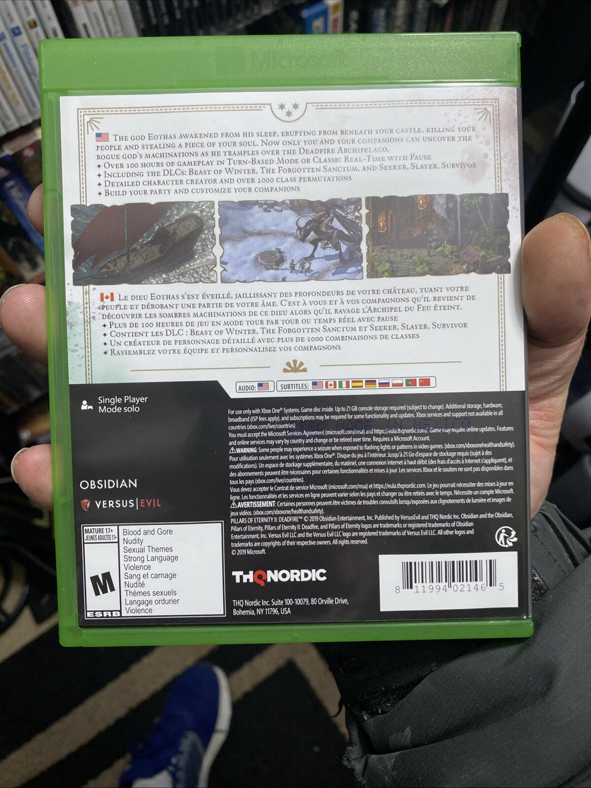 Pillars of Eternity II: Deadfire Ultimate Edition Xbox One (free Shipping!)