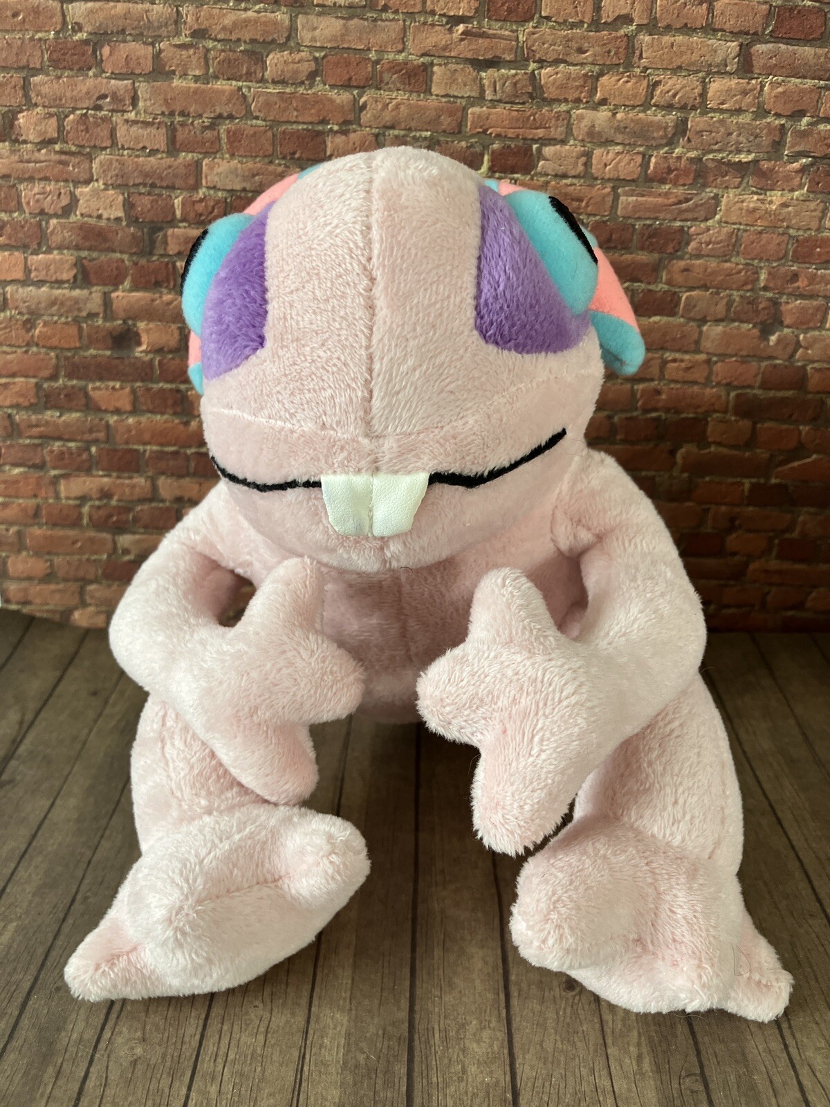 Blizzard 2015 Gurky Pink Purple Murloc Plush World of Warcraft 2015 8” No Bag
