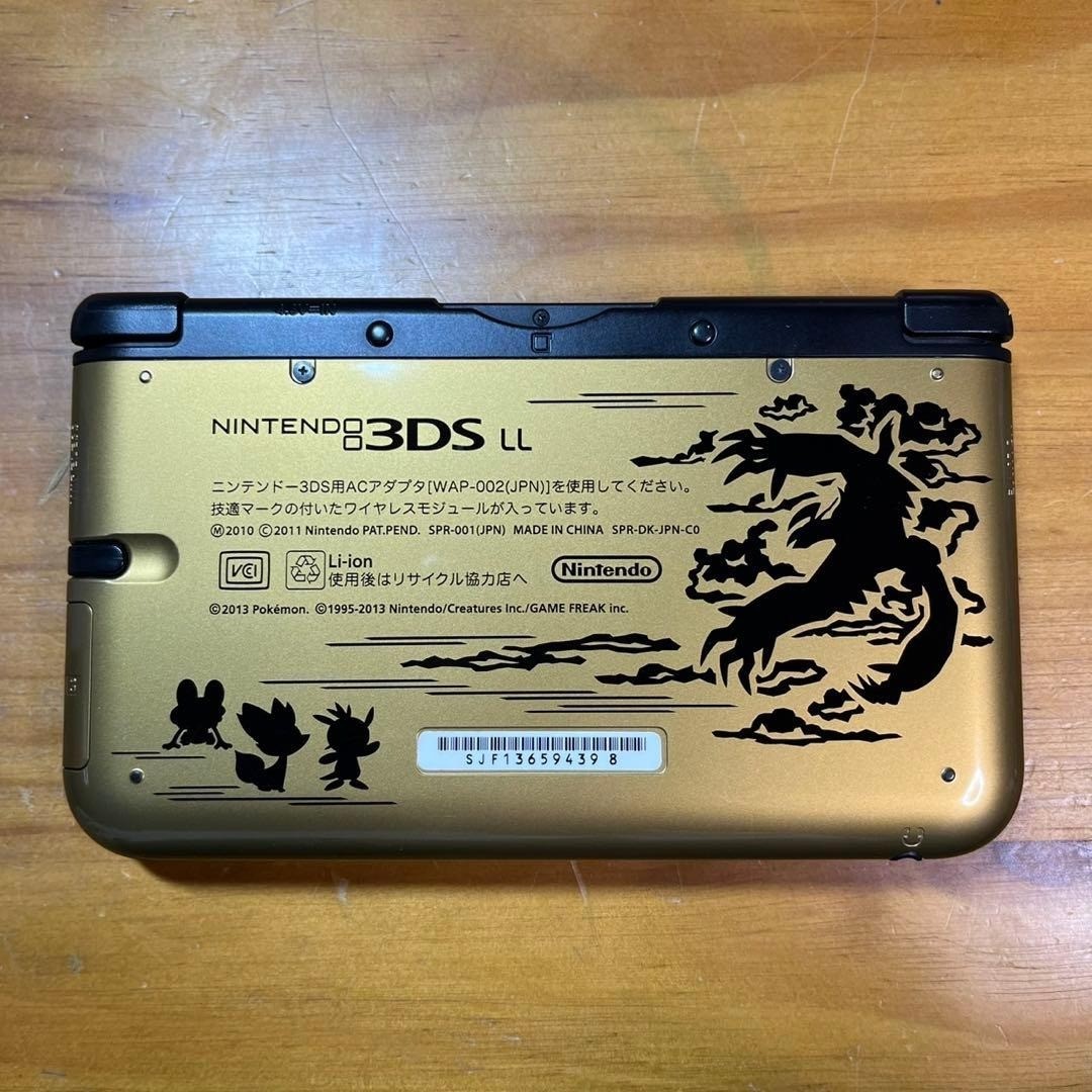 Nintendo 3DSLL Console Pokemon Y Pack Premium Gold 6135 From Japan