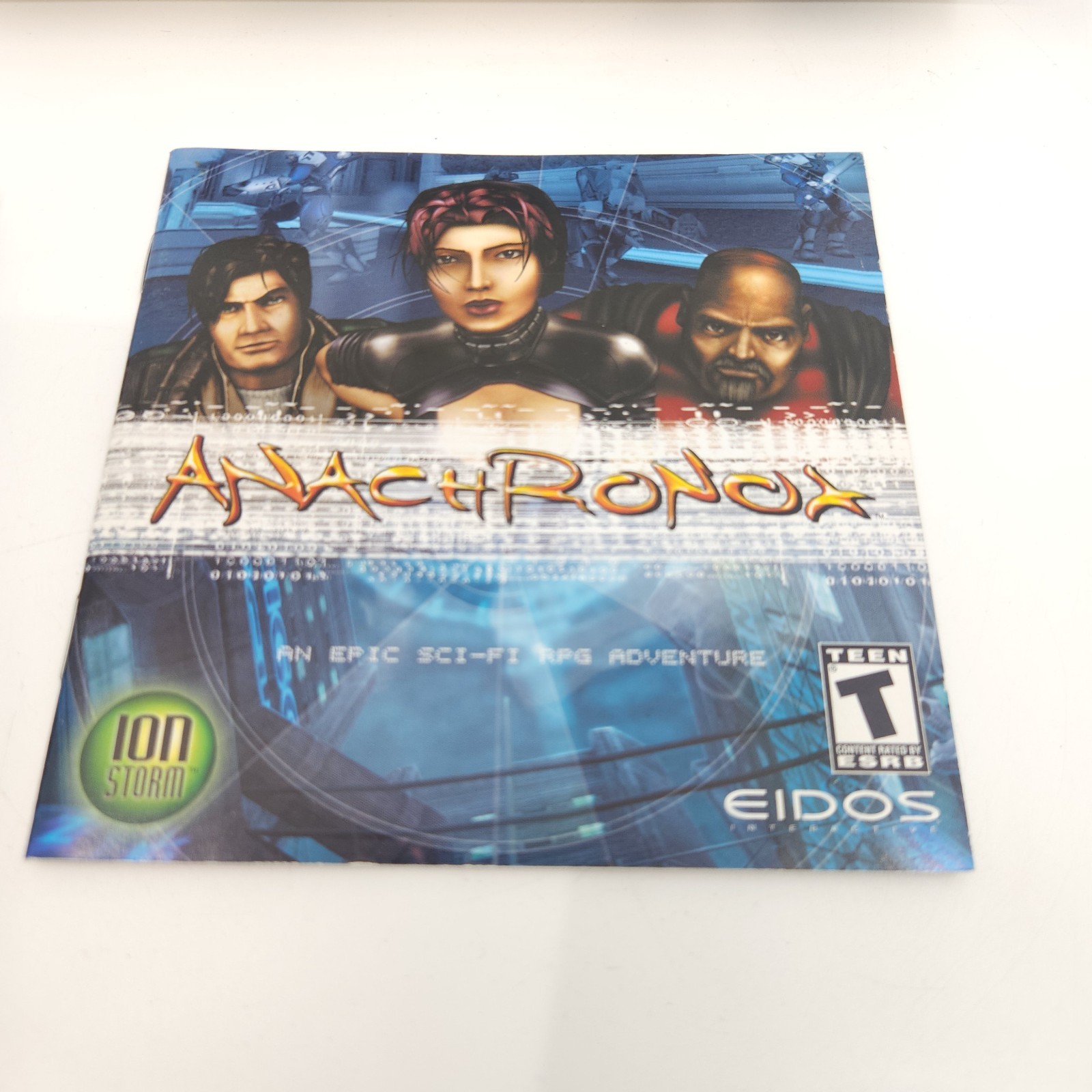 Anachronox – Big Box – PC Game – Complete CIB + Original Receipt – 2001 – EIDOS
