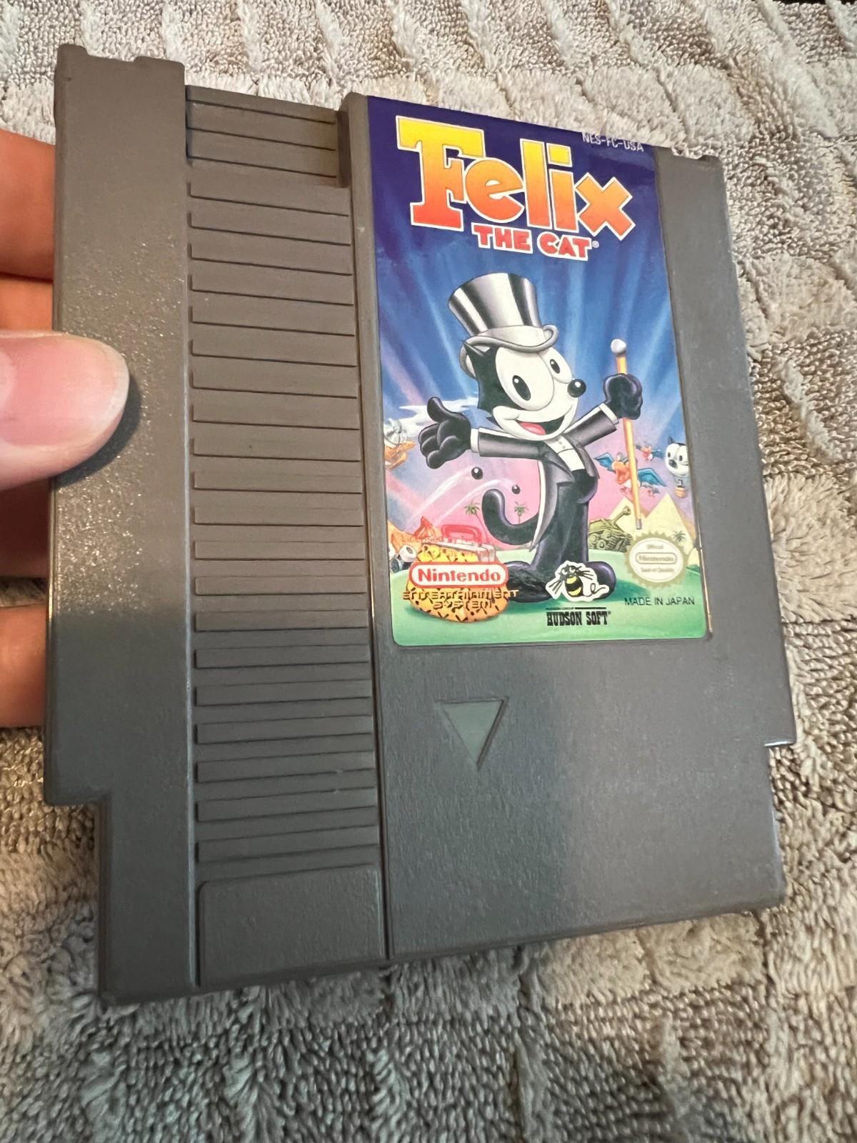 Felix the Cat (Nintendo Entertainment System, 1992) Tested and Working