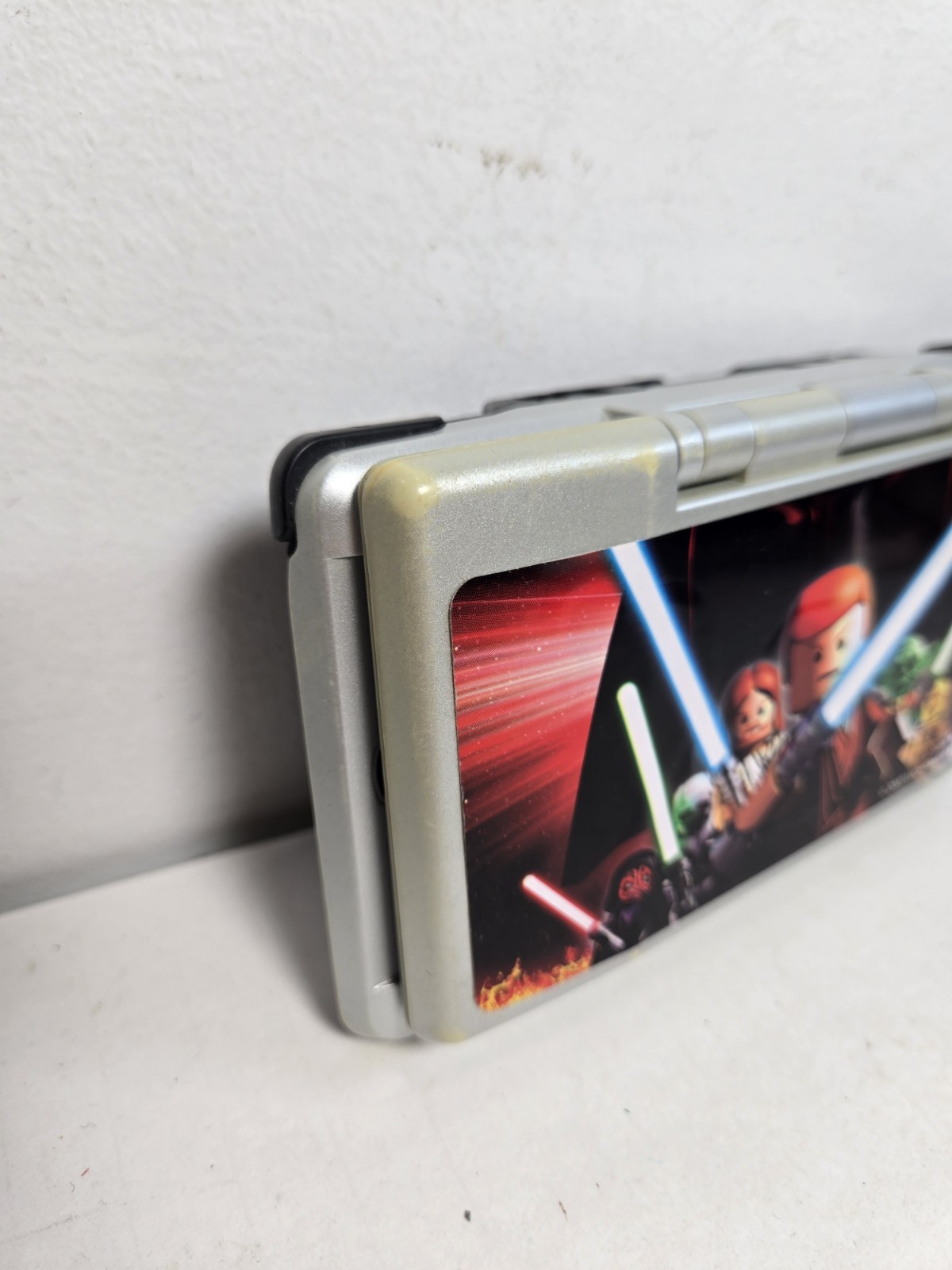Nintendo DS Original Console NTR-001 with Charger Silver Tested Works