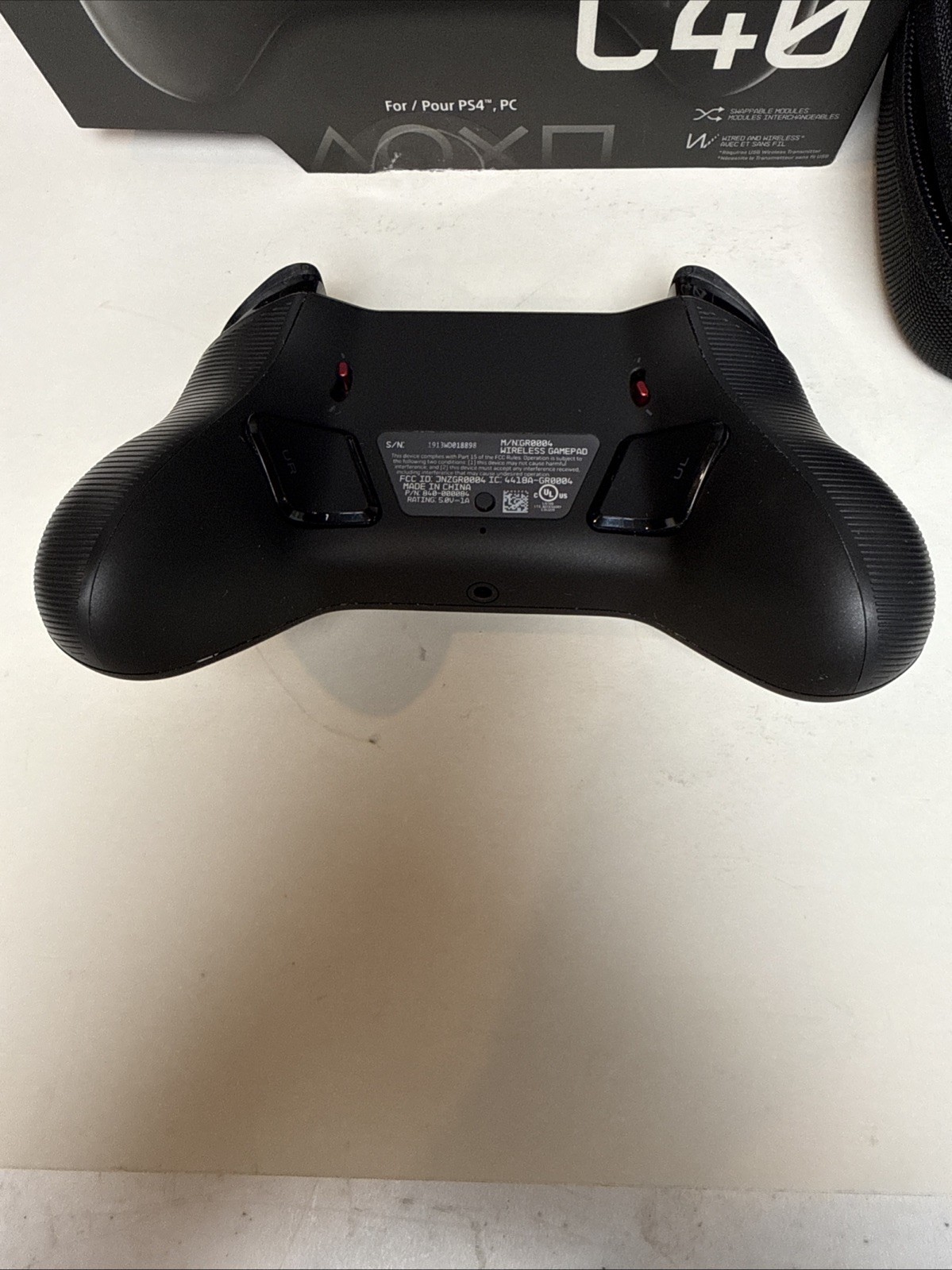 Astro Gaming C40 TR Wireless Controller for PlayStation 4 PS4 Black Clean!