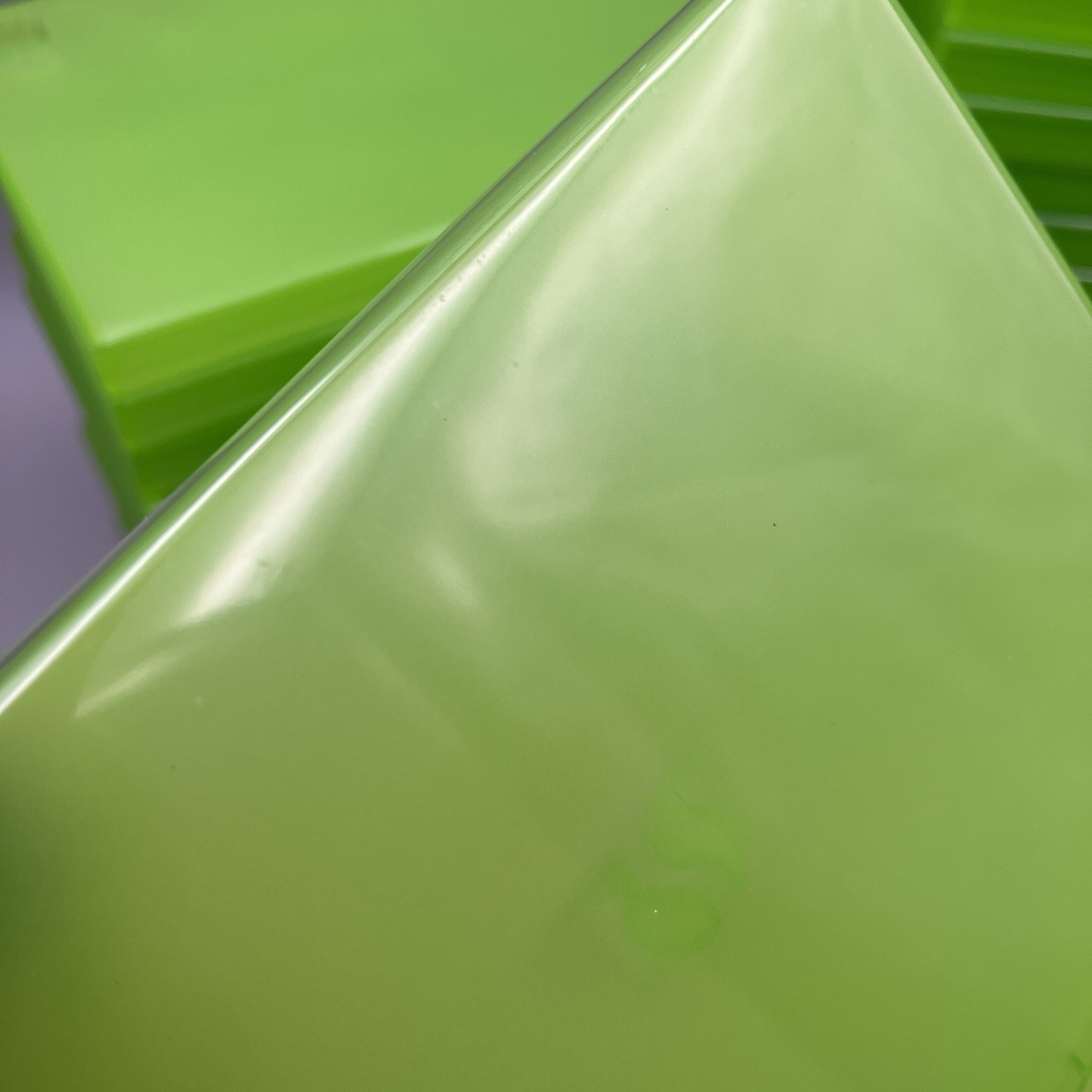 Xbox 360 Game Disc Case Replacement Translucent Green – Lot of 5 *READ*