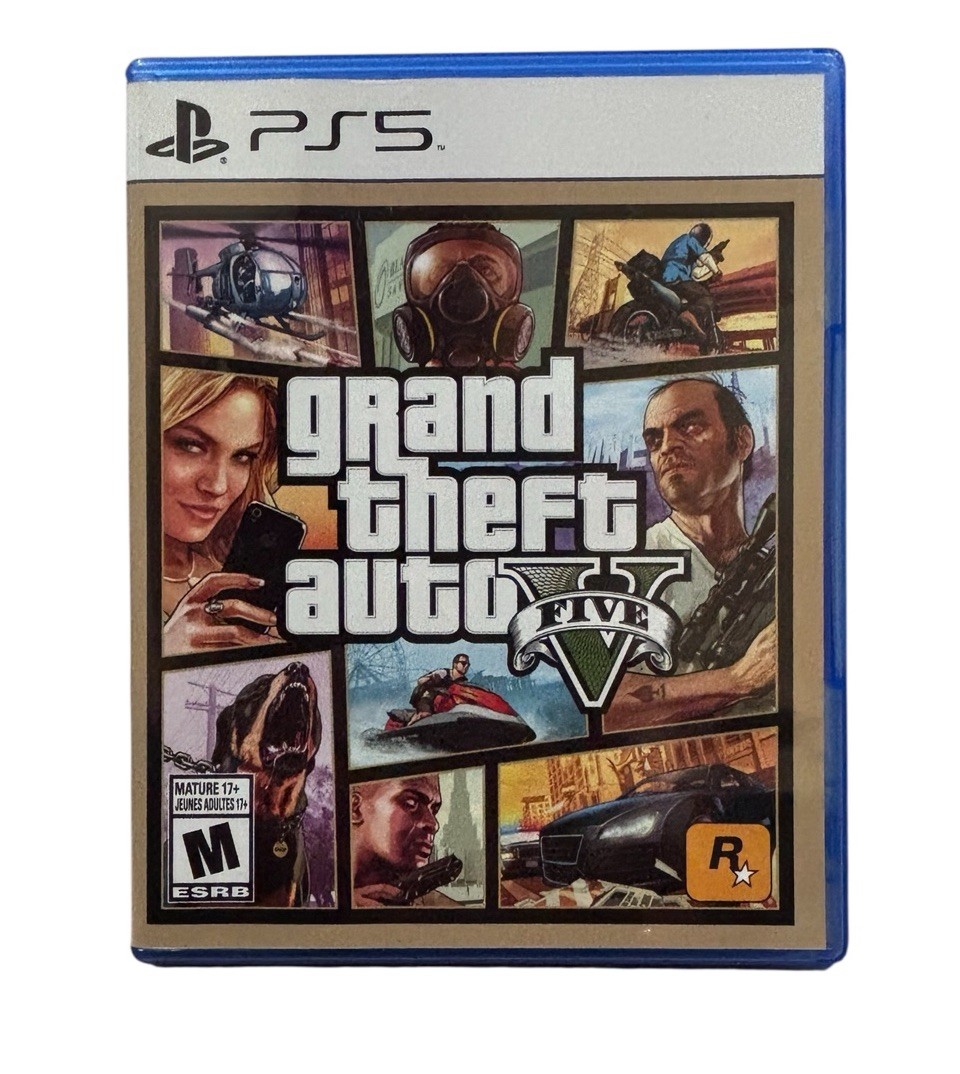 Grand Theft Auto GTA 5 Standard Edition (Sony PlayStation 5, 2022)