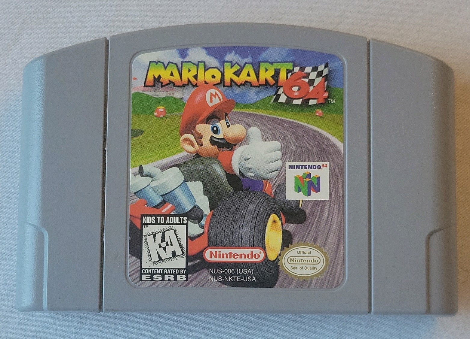 Mario Kart 64 Nintendo Racing Nintendo 64 KA Multiplayer Cartridge 1997