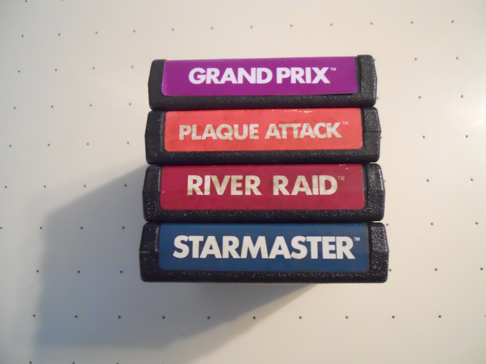 Atari 2600 Activision Game Lot of 4 – Plaque Attack, River Raid +2 -Tested/Works
