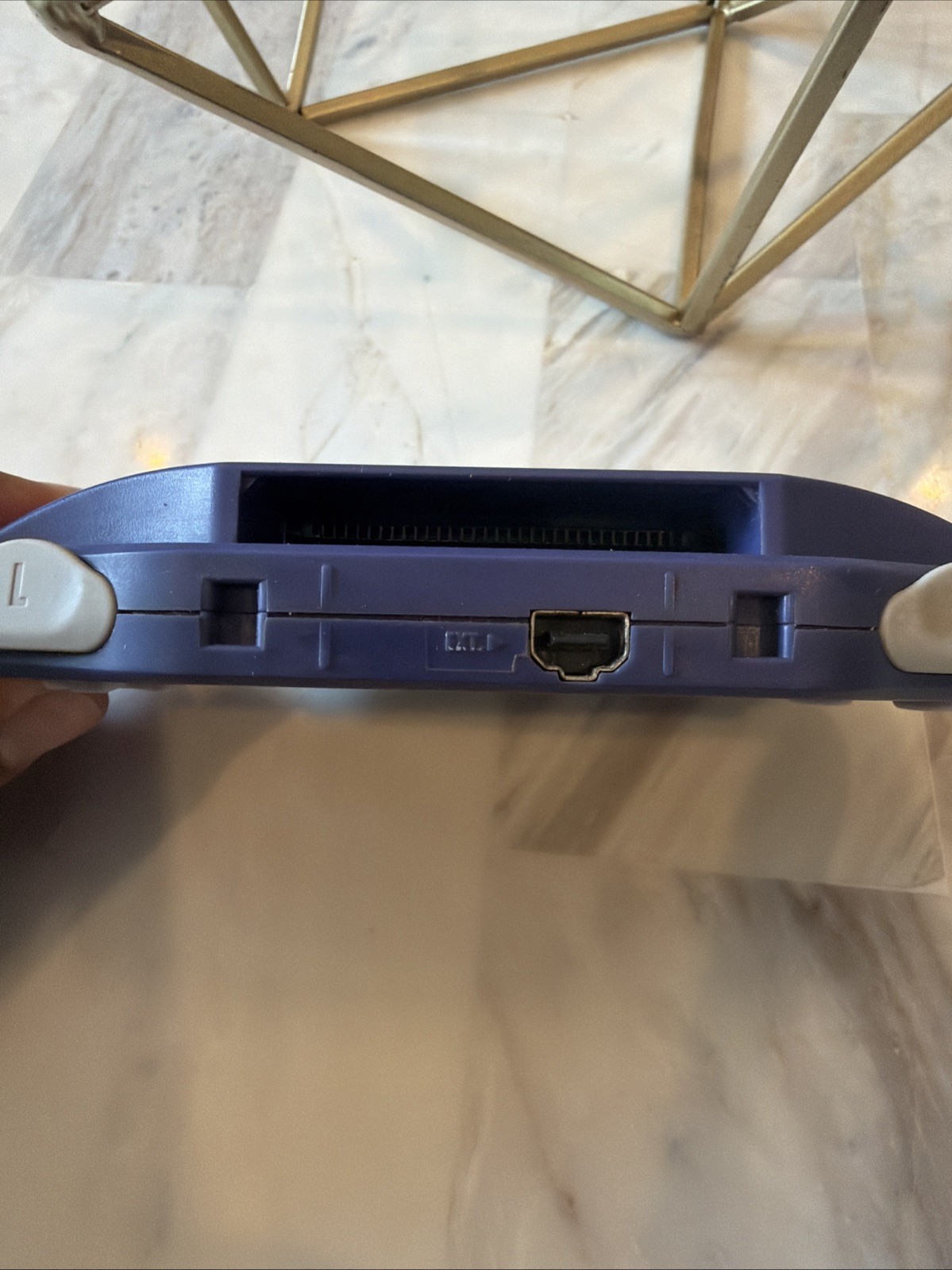 Nintendo Game Boy Advance Console (Indigo Purple AGB-001) Tested Working