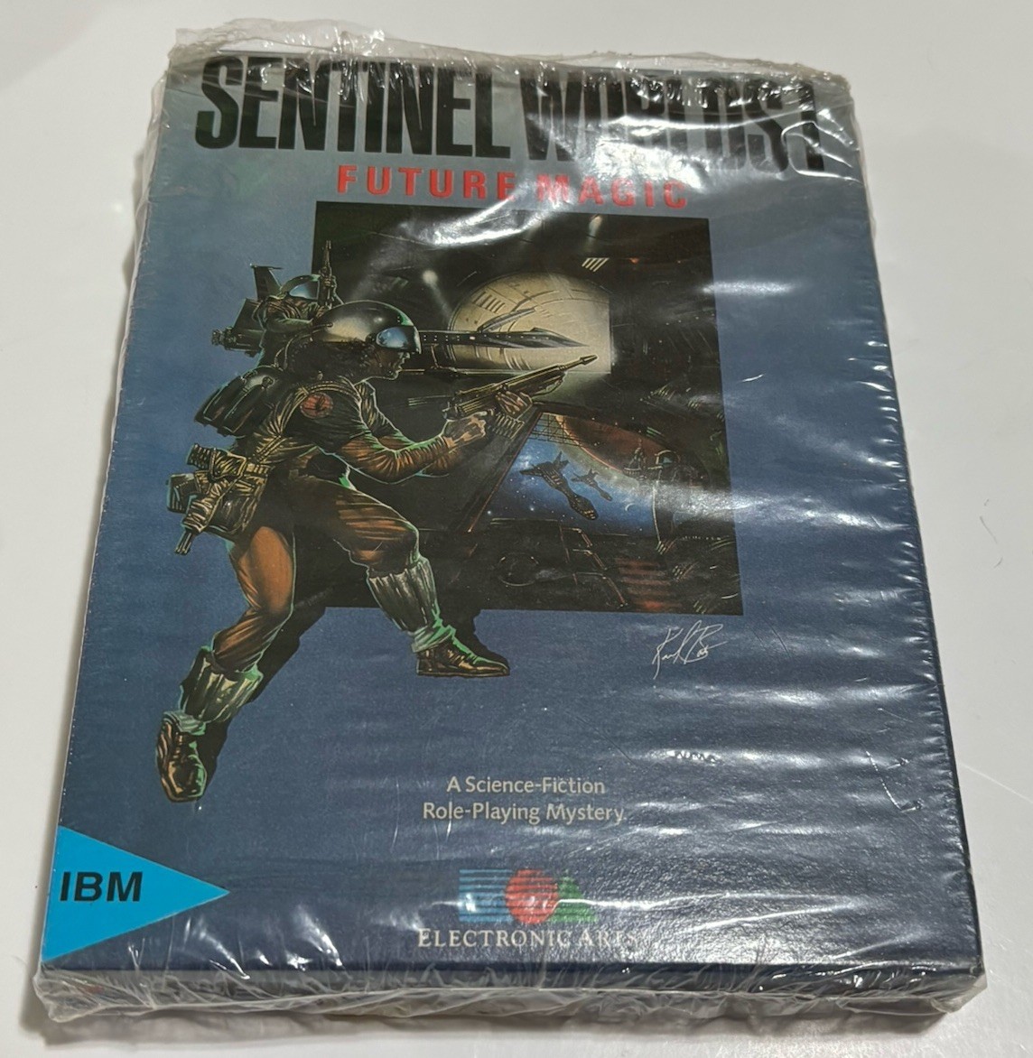 Sentinel Worlds I: Future Magic – Vintage 1988 IBM PC 3.5″ Game – BOX ONLY