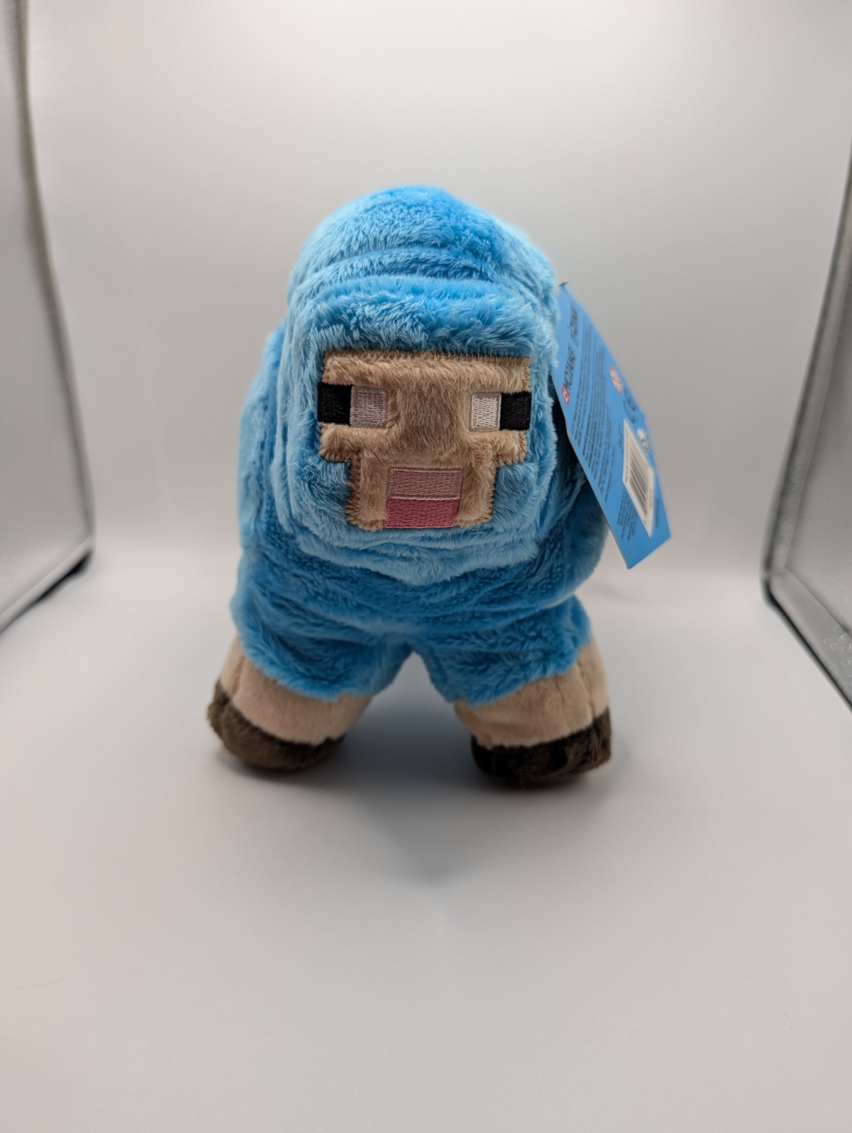 JINX MOJANG Minecraft Minecon Earth 10″ Blue Sheep Plush w/ Hang Tag 2017 RARE