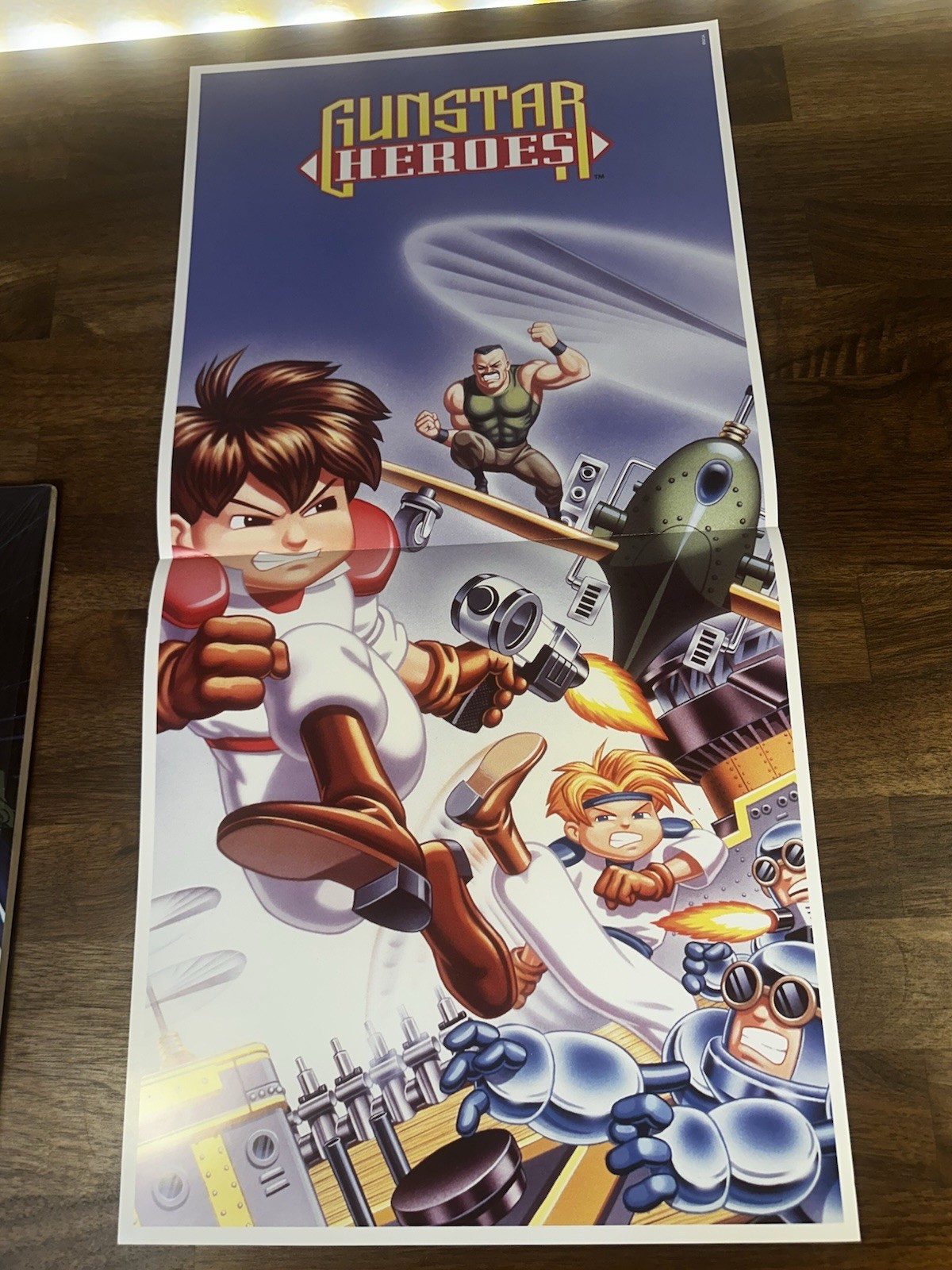 Gunstar Heroes OST Data Discs 011 Red Blue Split 2LP 45RPM In Shrink NM Sega