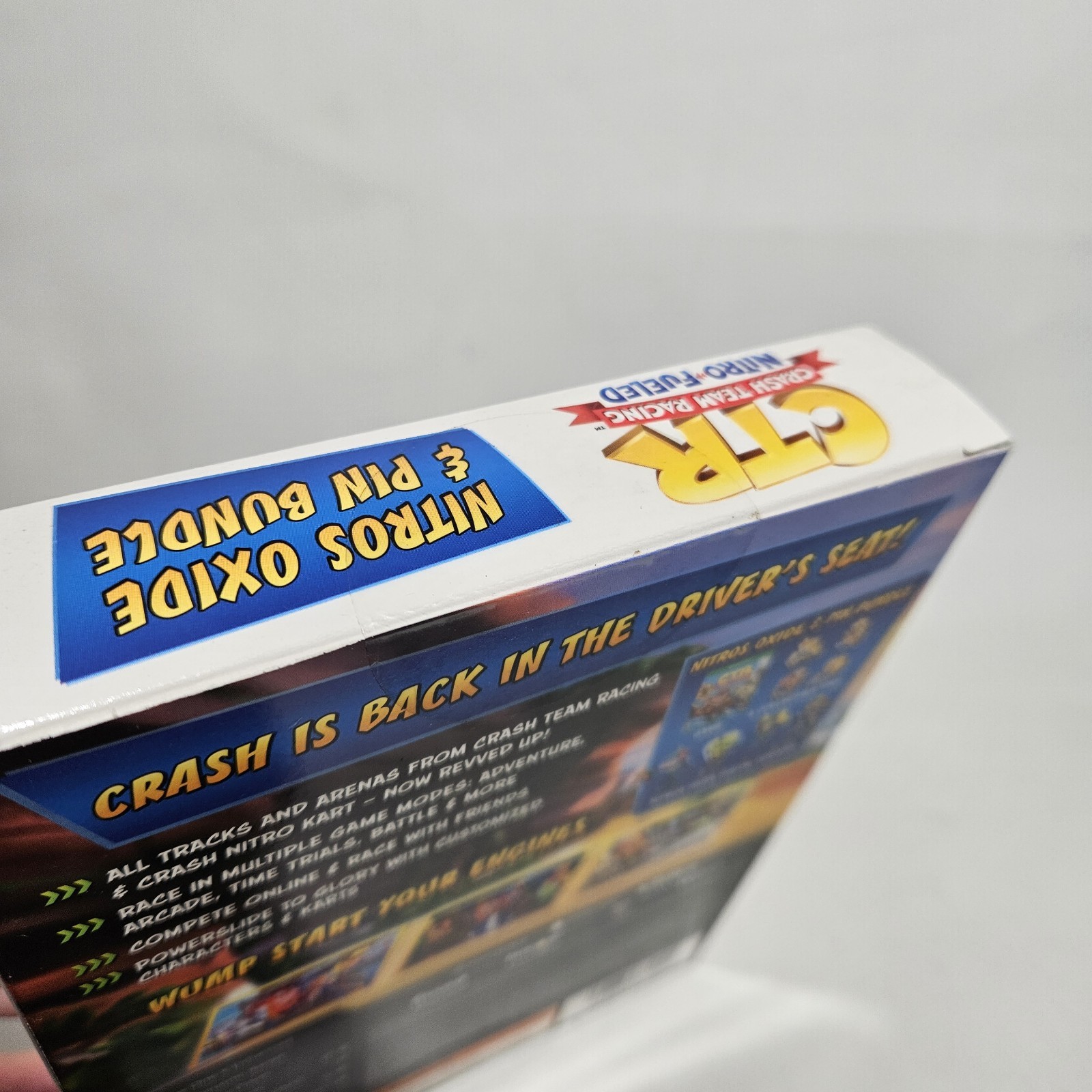 Crash Team Racing: Nitro Fuled Microsoft Xbox One Oxide & Pin Bundle NEW Sealed
