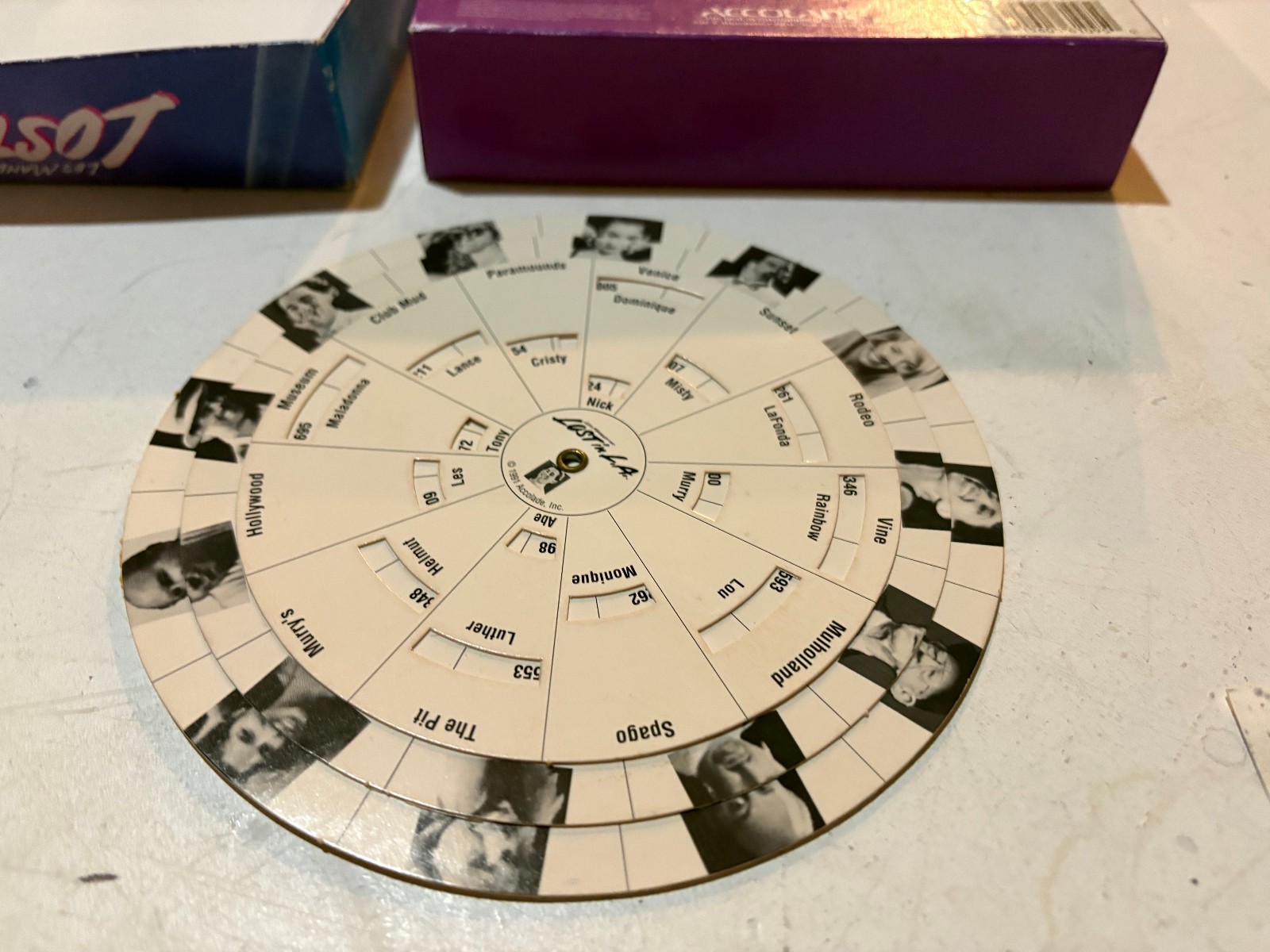 IBM PC Les Manley in: Lost in L.A. 3.5″ Game Big Box Accolade LA