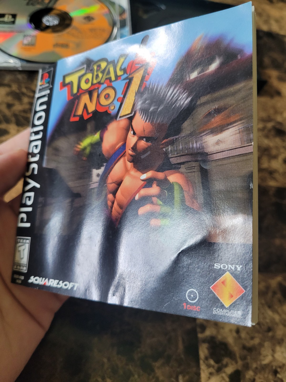 Tobal No 1 (Sony PlayStation 1 PS1, 1996) CIB Complete In Box (Tested & Working)