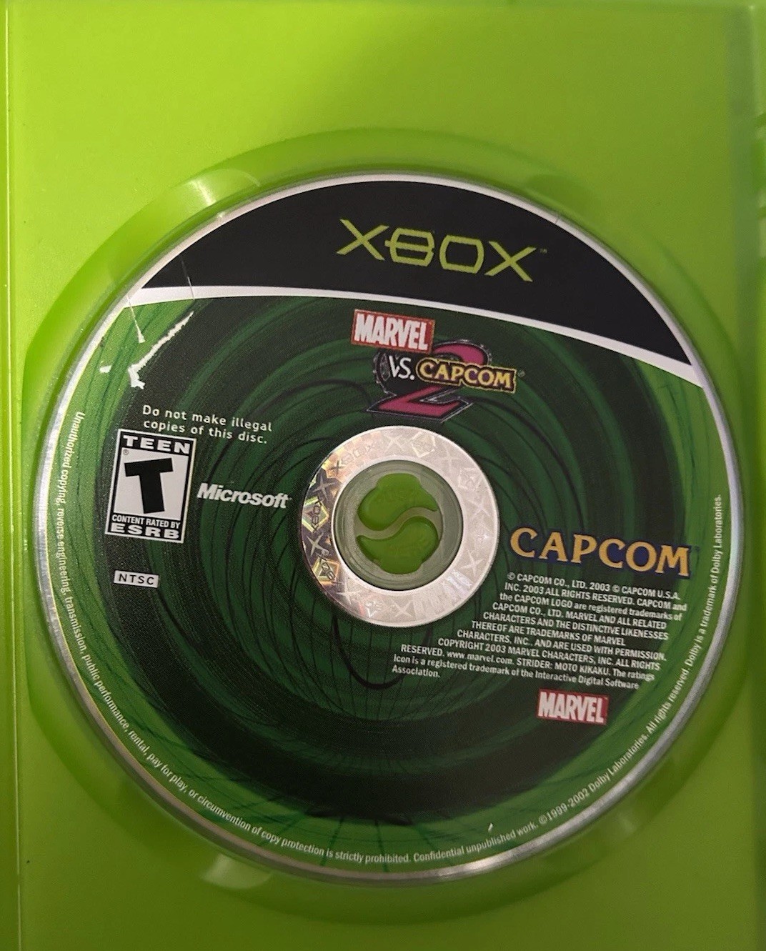 Original Xbox Console Bundle + Marvel vs. Capcom 2