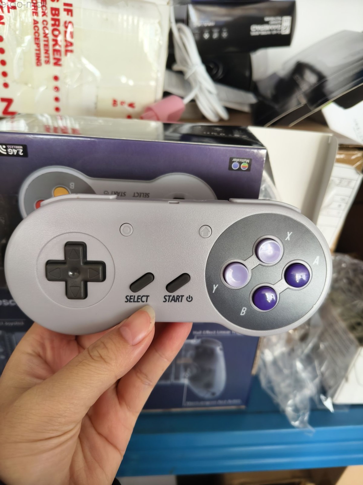 2PCS Wireless Controller for Super Nintendo Entertainment System™ Switch Online