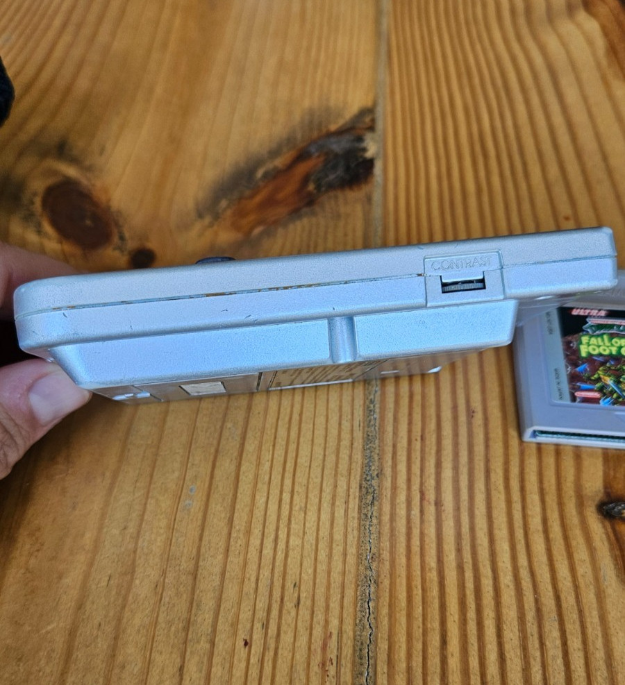 Game Boy Pocket original Nintendo case and TMNT game included Works Great