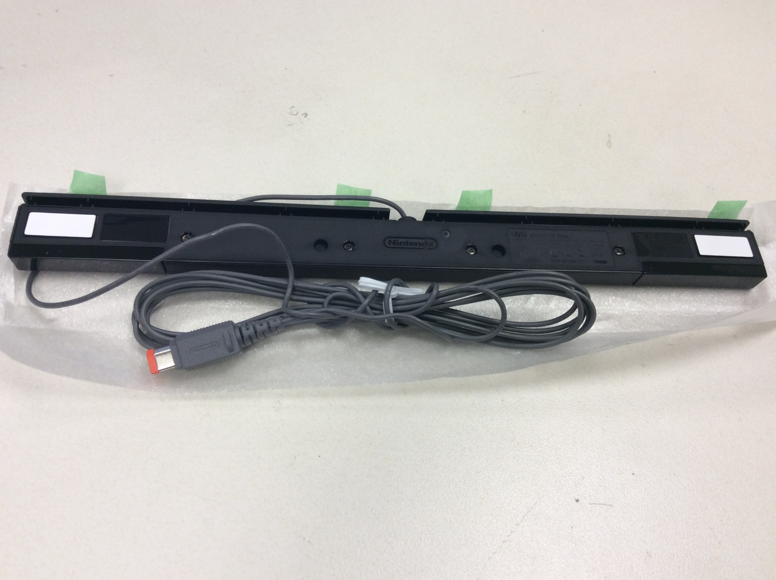 0 OFFICIAL NINTENDO WIRED REMOTE MOTION SENSOR BAR IR FOR NINTENDO Wii / U