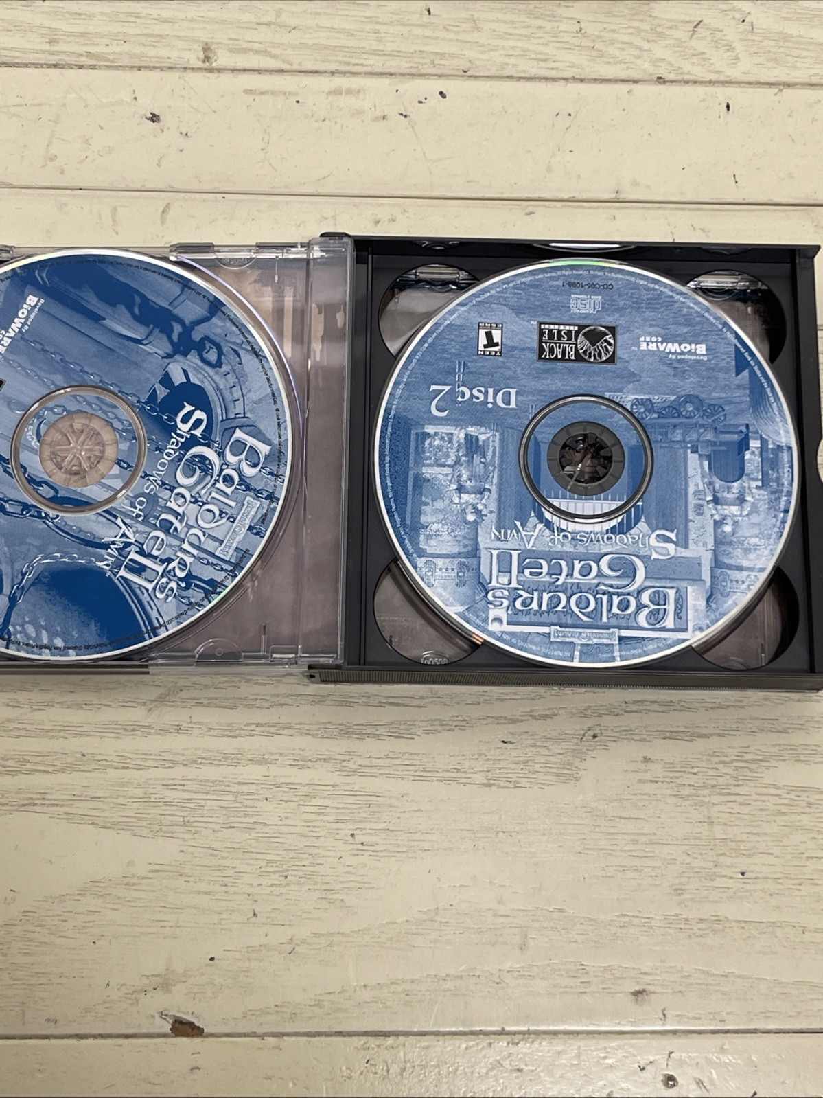 Baldur’s Gate 2 II – Shadows of Amn – PC & Throne of Bhaal CD Manual Reference