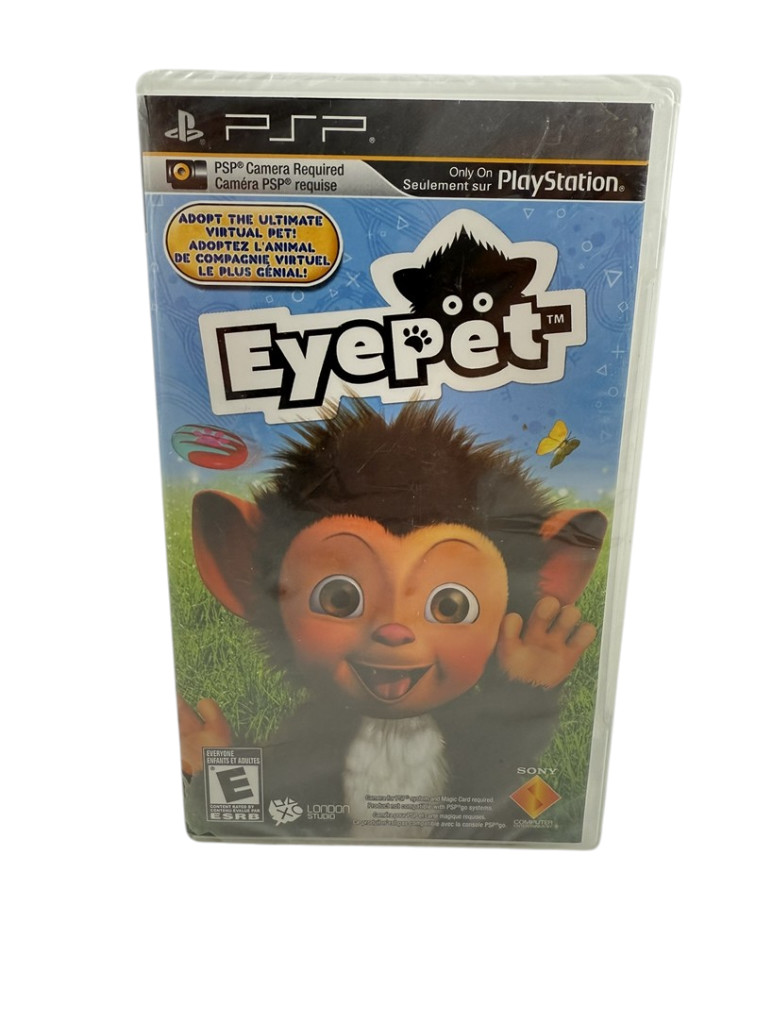 EyePet Sony PSP Brand New FACTORY SEALED Video Game Only 2010 Virtual Pet