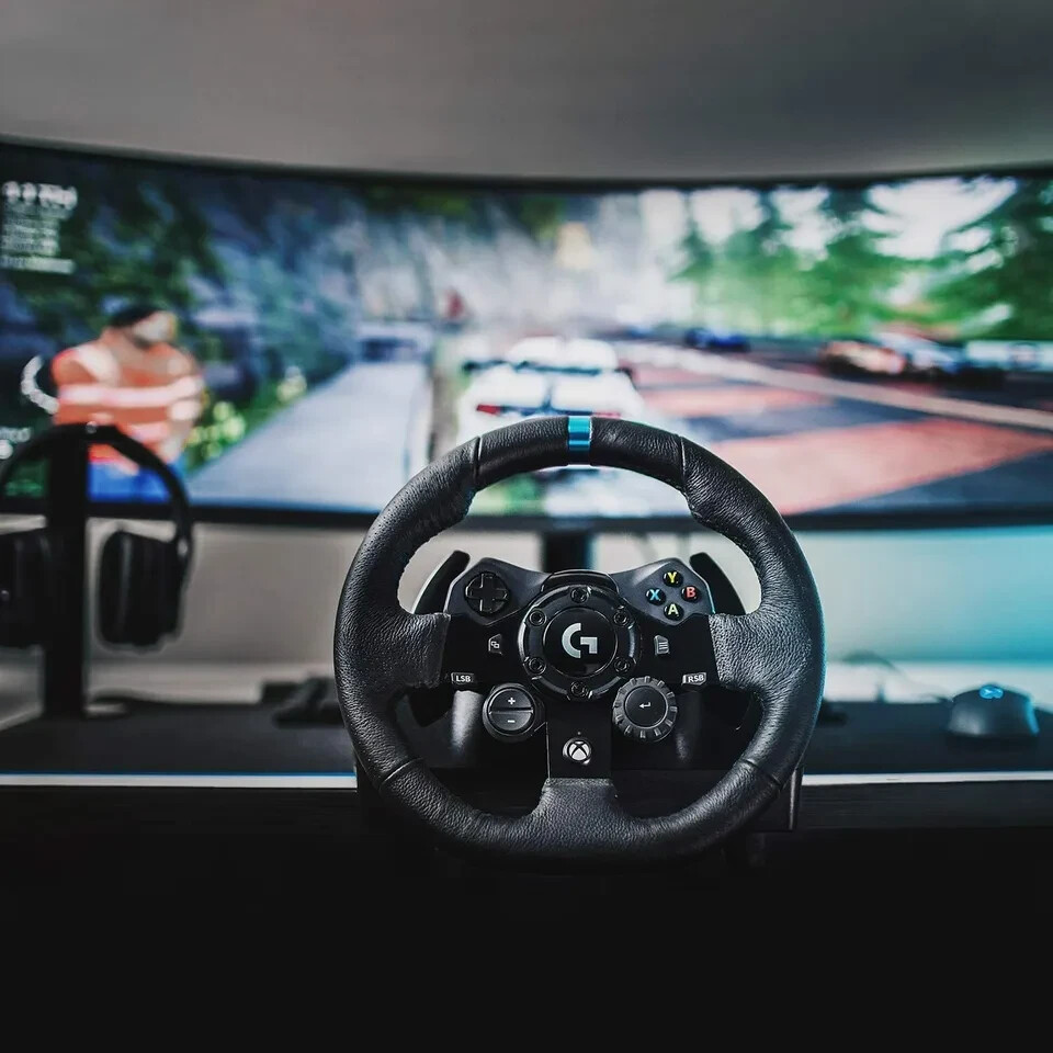 Logitech G923 Racing Wheel & Pedals for Xbox X|S, One, PC
