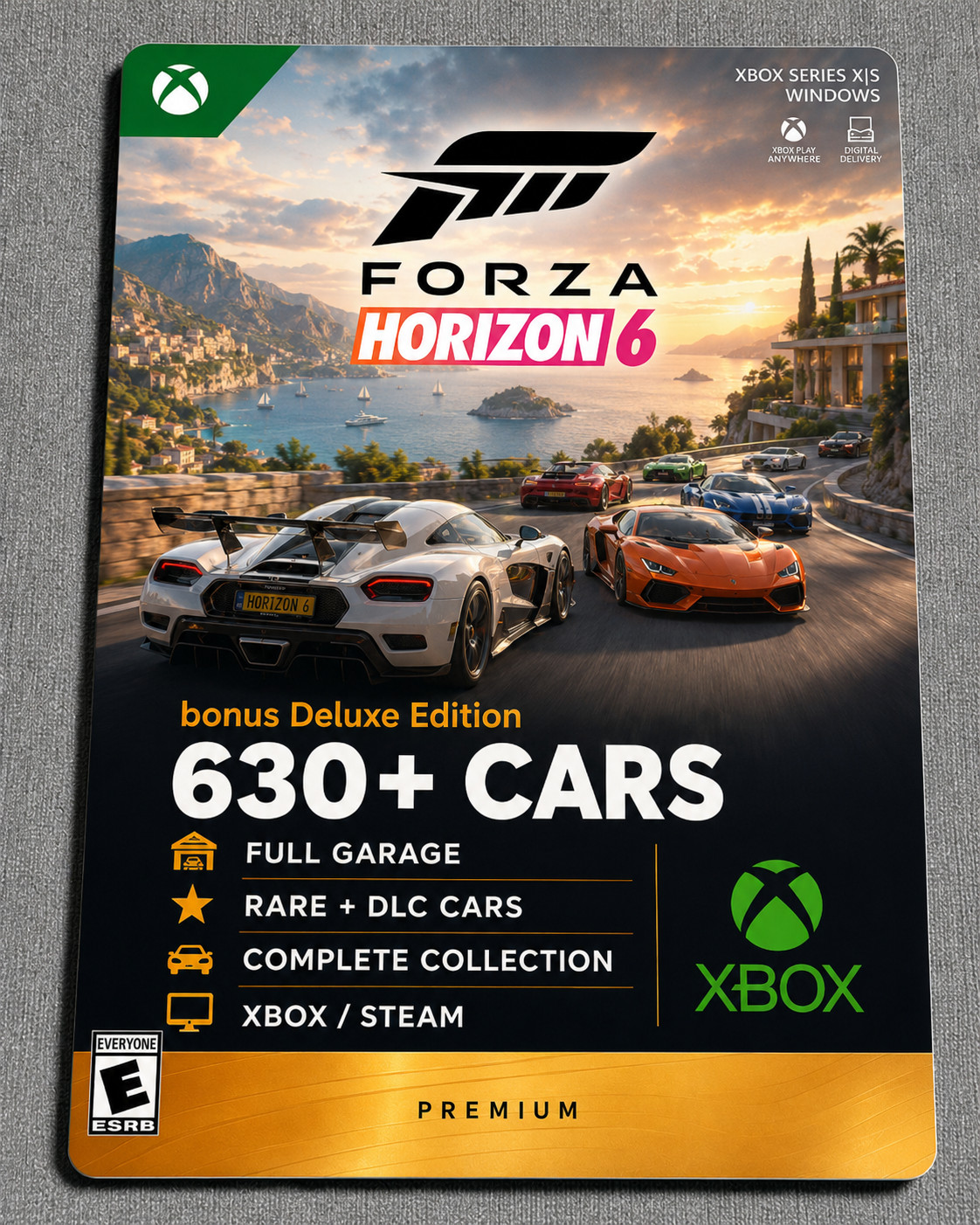 Forza Horizon 6 630+ Cars Deluxe Edition Bonus✨Xbox Steam