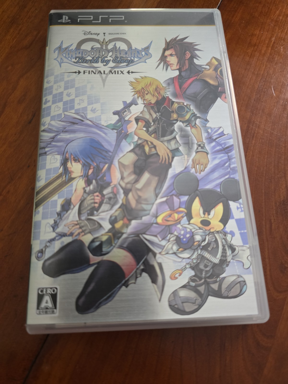 Kingdom Hearts Birth by Sleep Final Mix PSP Japan ULJM-05775 CIB Tested Working