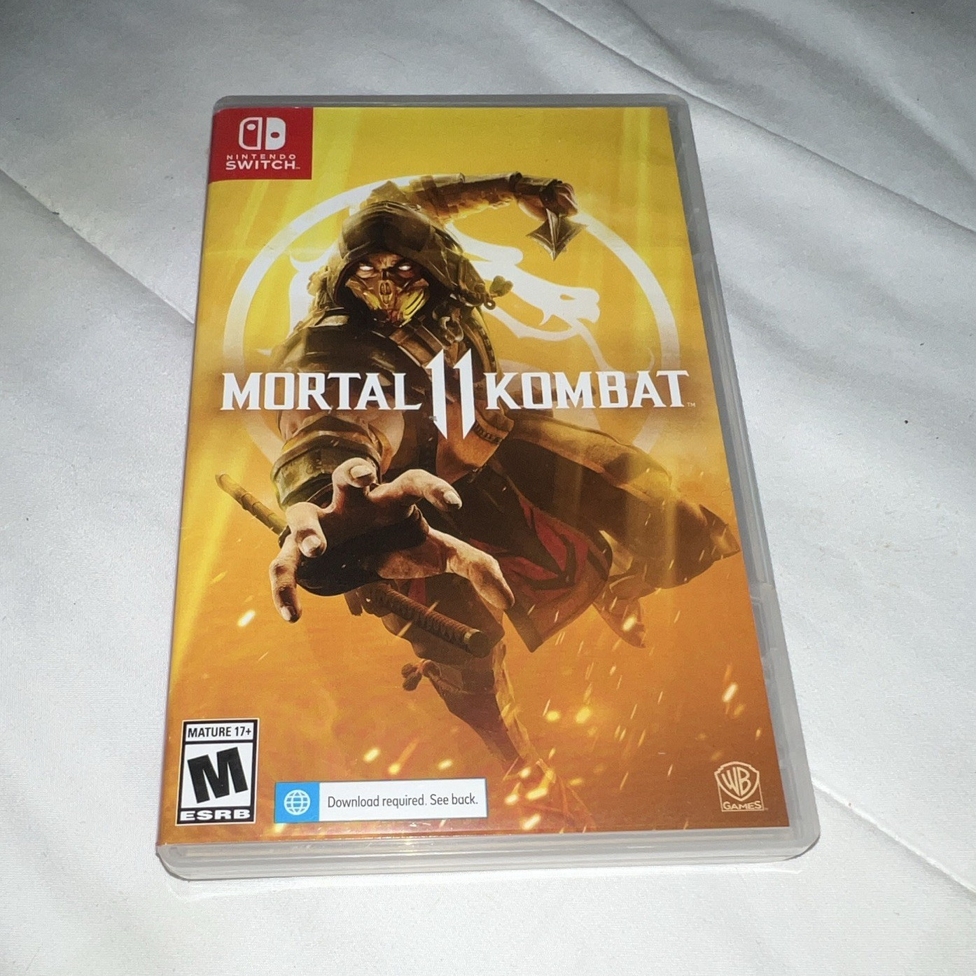 (NO GAME) WB Games Mortal Kombat 11 Nintendo Switch Fighting M NTSC-U/C (US/CA)