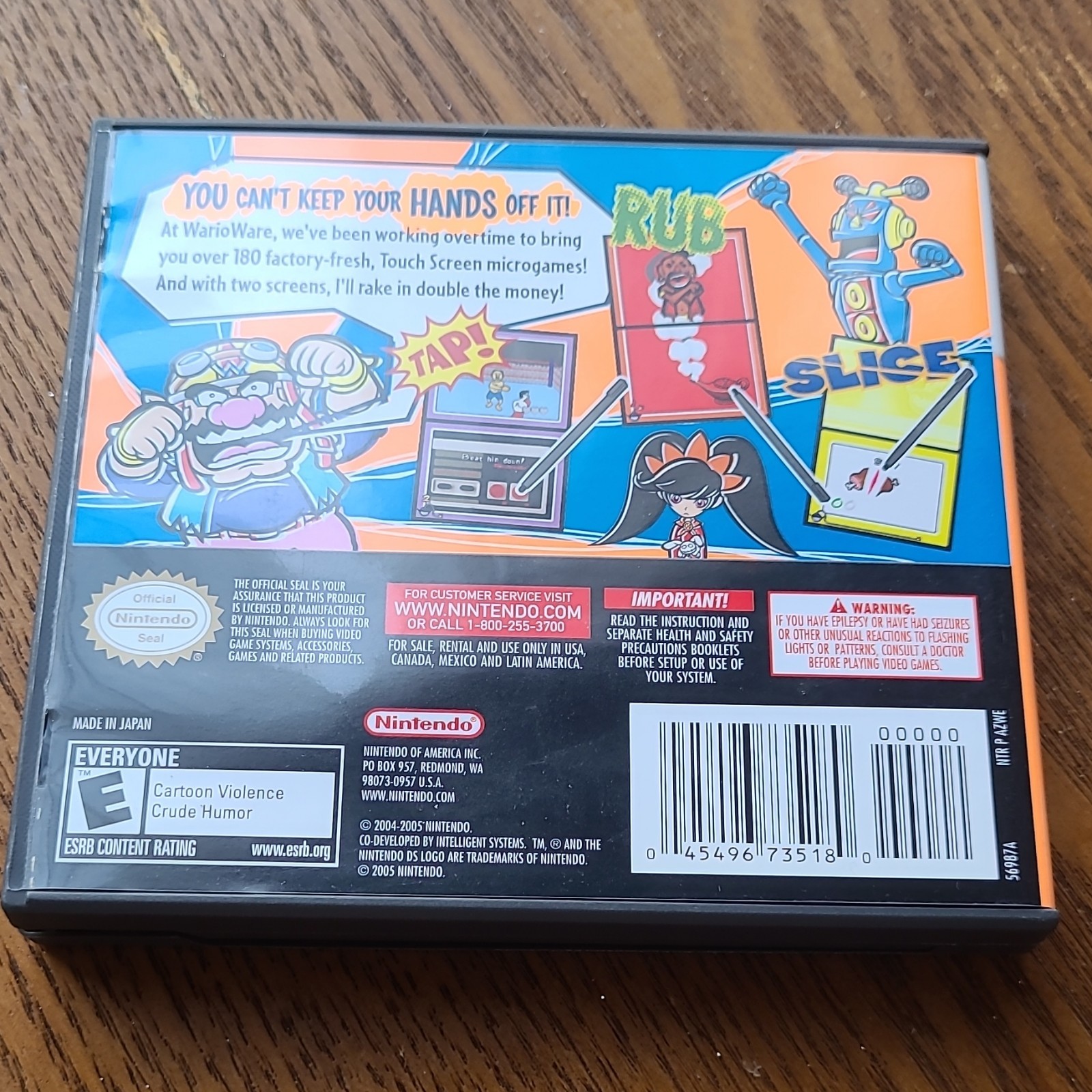 Nintendo WarioWare: Touched! Nintendo DS E-Everyone WarioWare Series