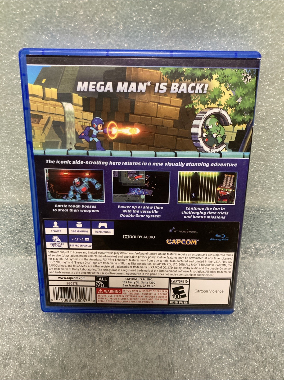 Mega Man 11 PlayStation 4 PS4 CIB EXCELLENT Tested With Near Mint Disc