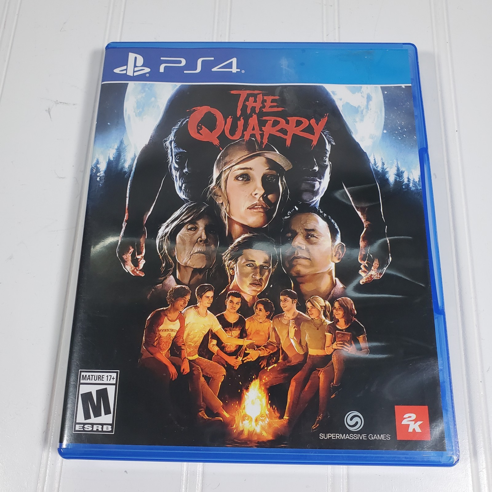 The Quarry PlayStation 4 PS4 Complete Tested Horror Video Game
