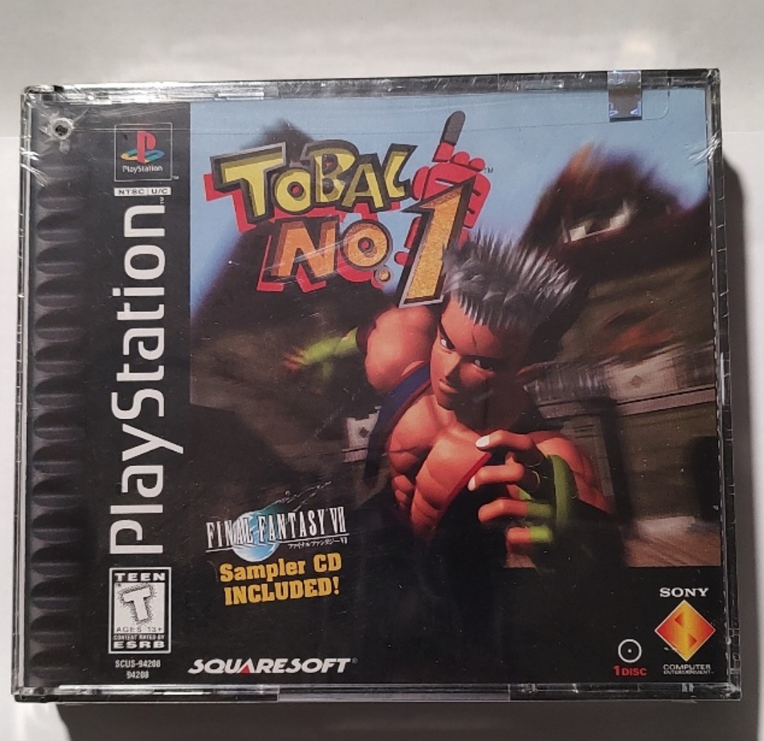 Tobal No. 1 PS1 PlayStation SEALED NEW Final Fantasy VII FF7 DemoSamplerOriginal