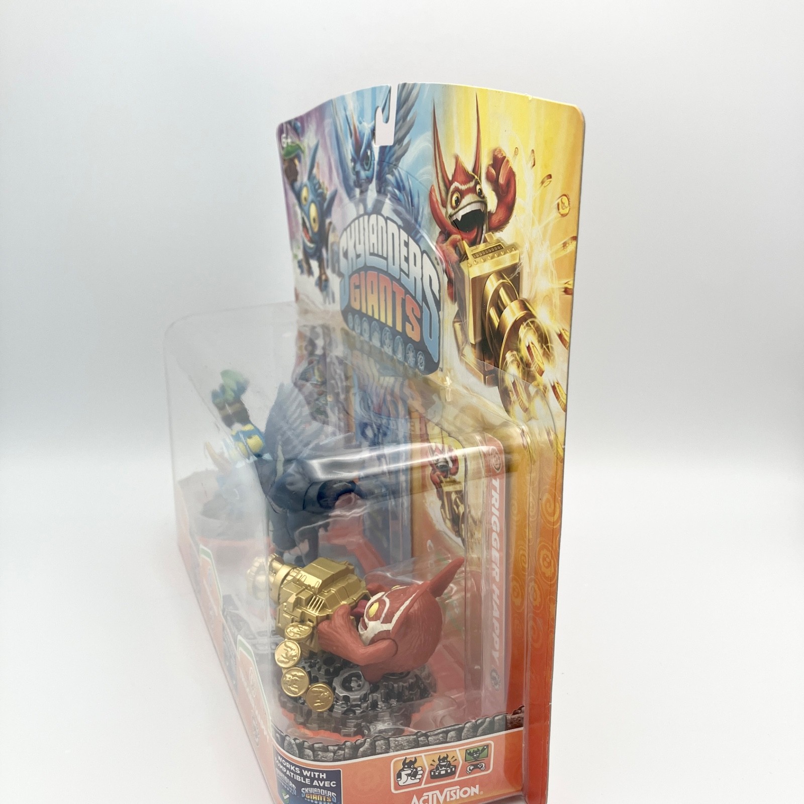 Skylanders Giants Pop Fizz Whirlwind Trigger Happy 3 Pack Figures NEW SEALED