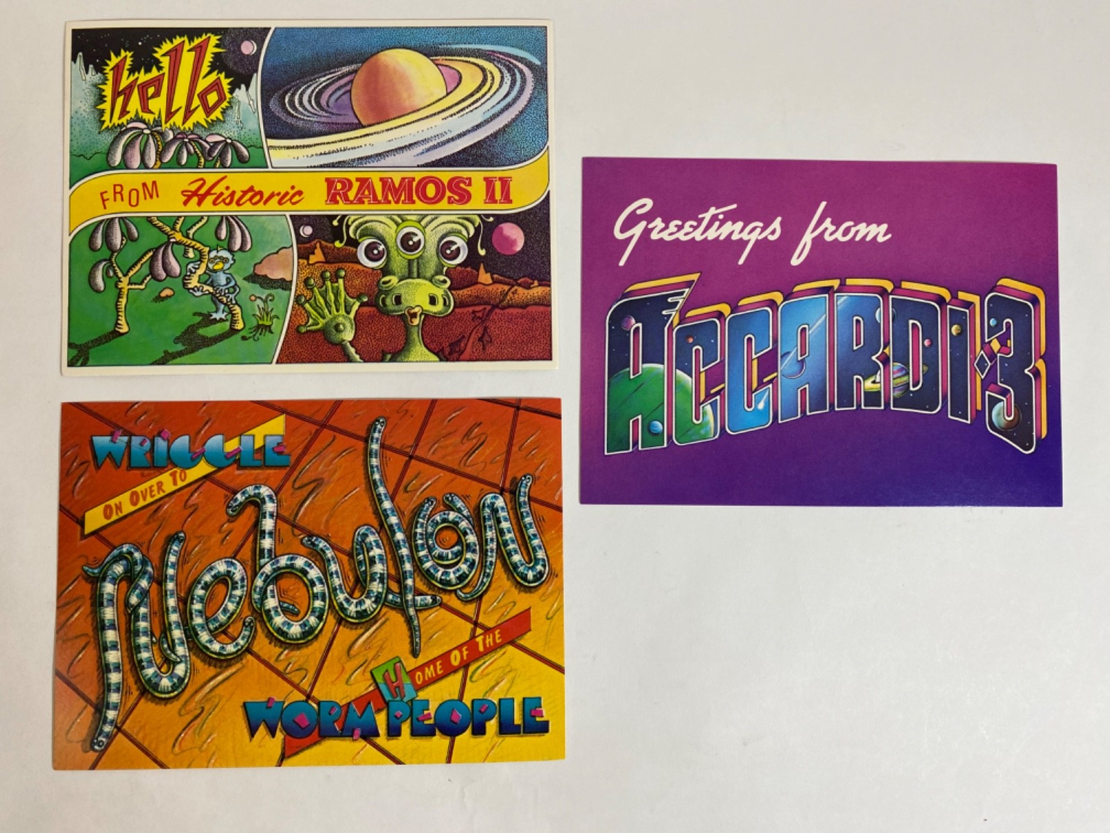 PLANETFALL INFOCOM Atari 400/800 COMPLETE w Feelies Inserts Postcards Folio!