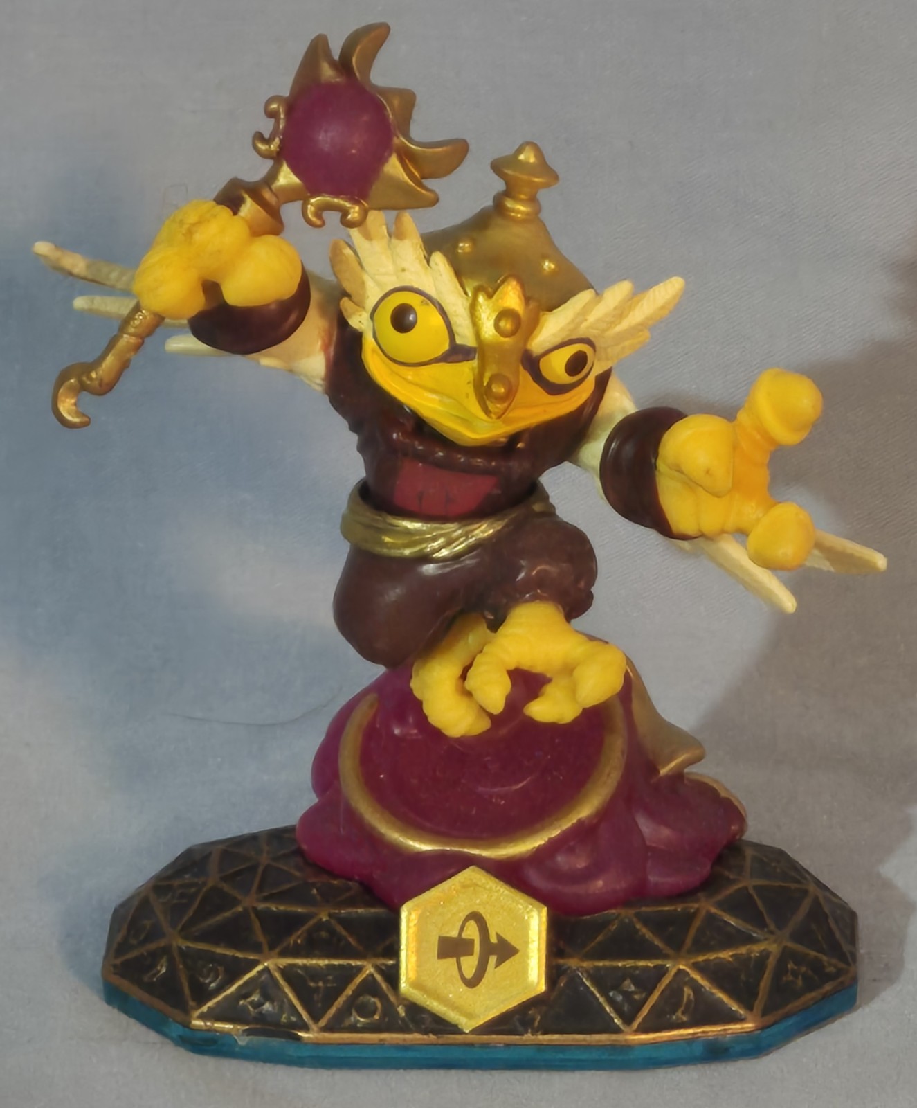 4 Skylanders Figures, Hoot Loop, Free Ranger, Grilla Drilla, Magna Charge