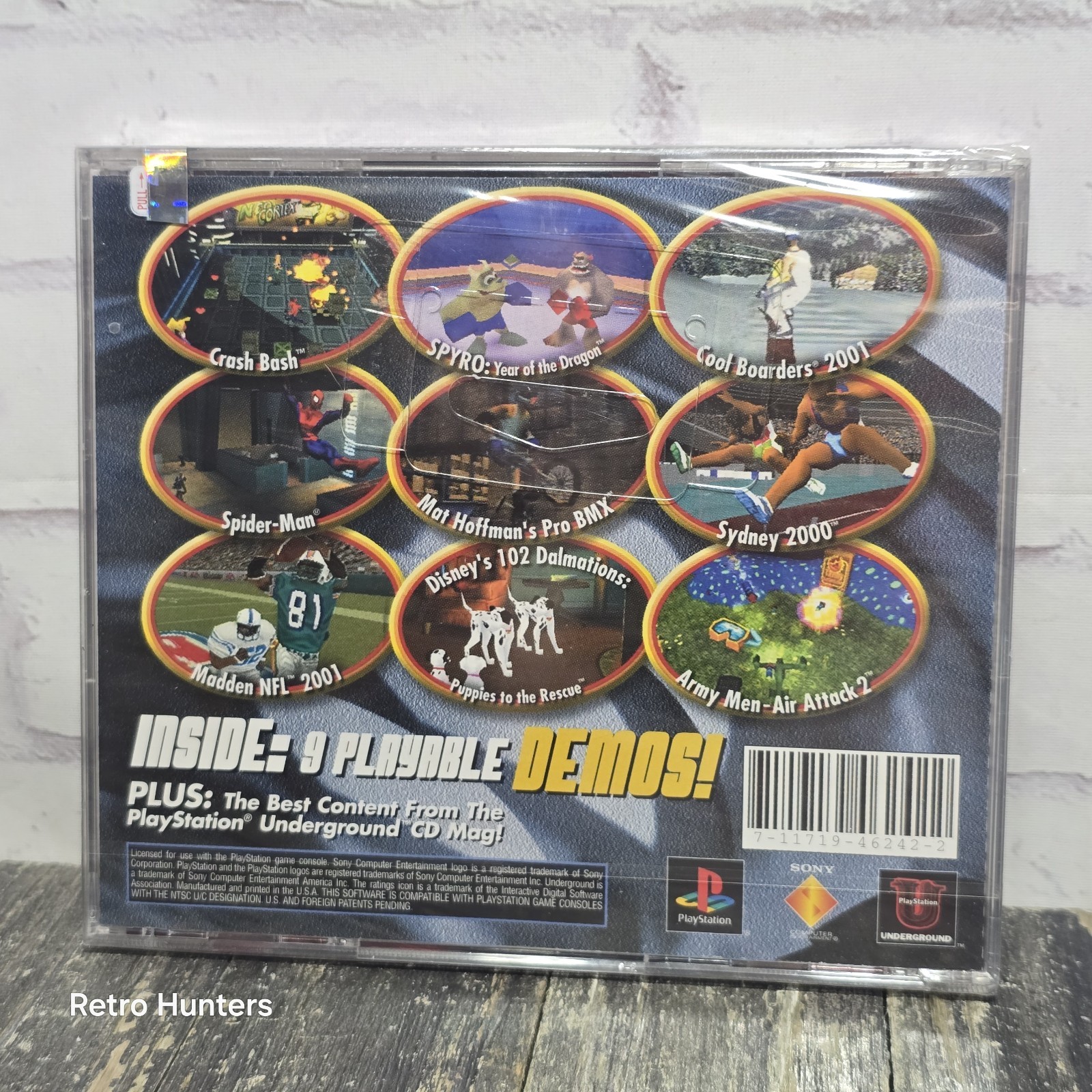 New Winter 20000 Underground Jampack Sony PlayStation 1