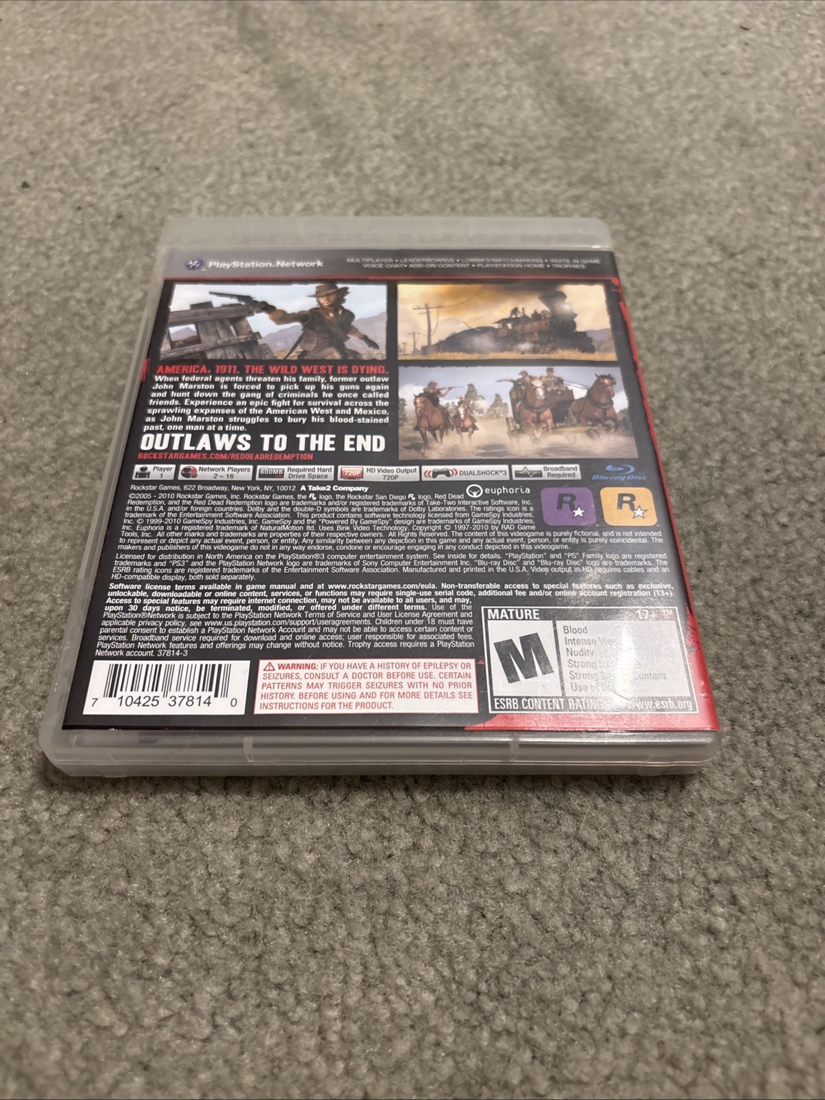 Red Dead Redemption — Special Edition (Sony PlayStation 3, 2010) Tested